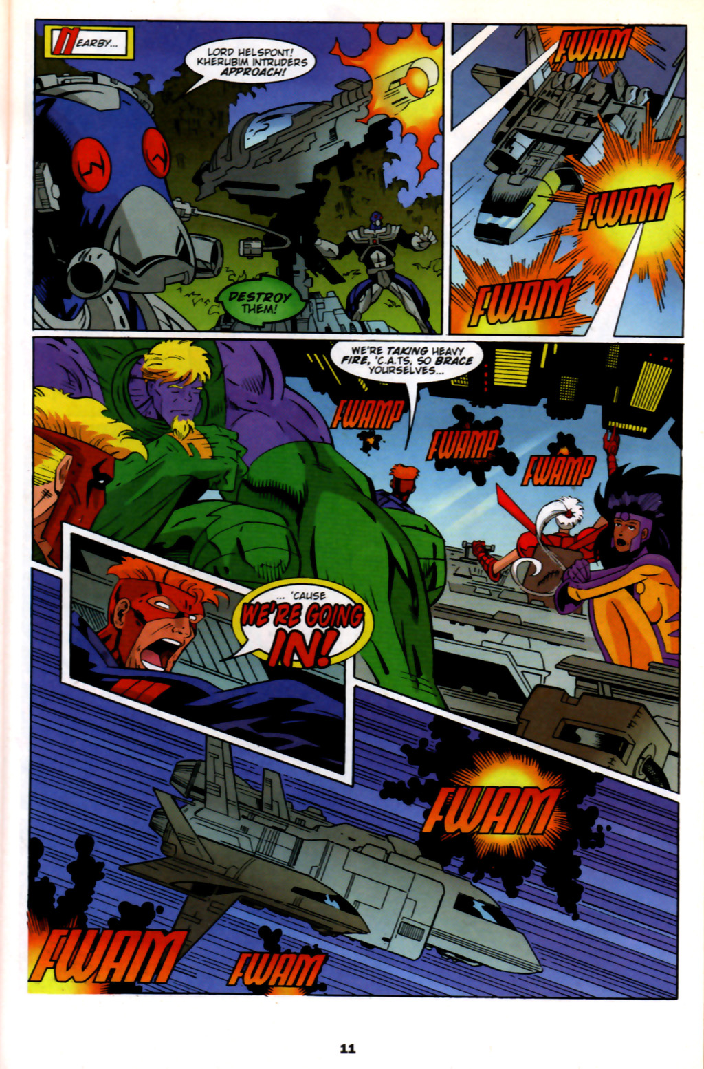 WildC.A.T.s Adventures issue 10 - Page 12