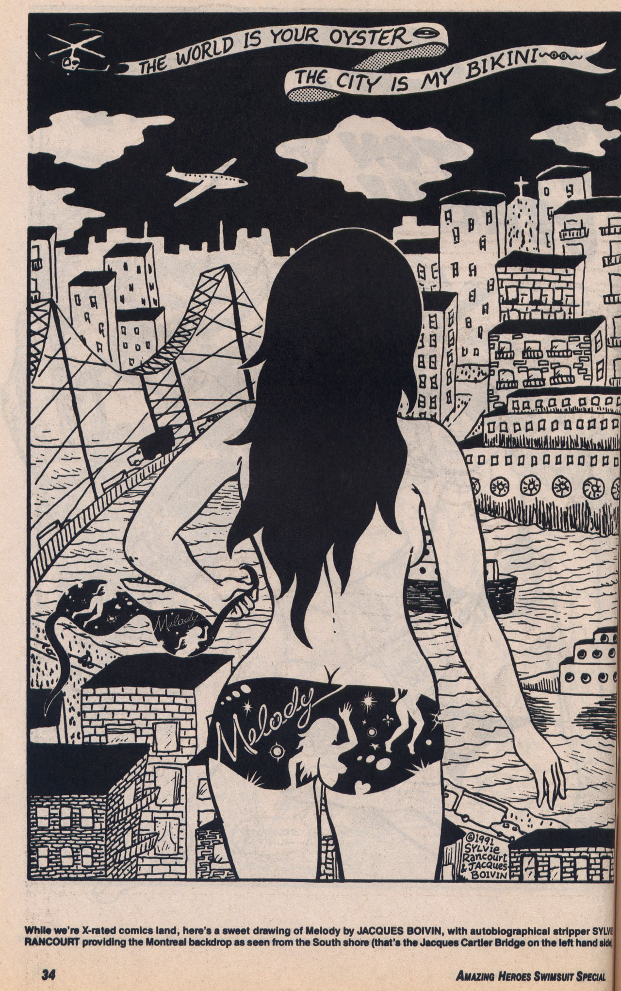 Read online Amazing Heroes Swimsuit Special comic -  Issue # TPB 2 - 34