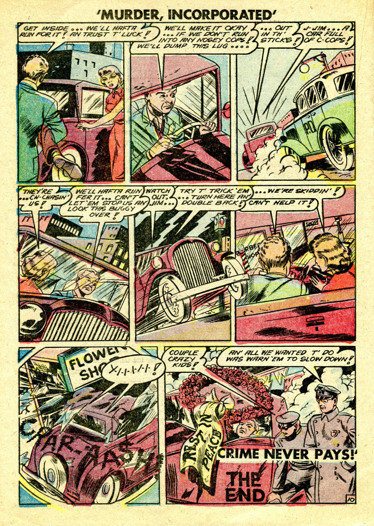 Read online Murder Incorporated (1948) comic -  Issue #6 - 20