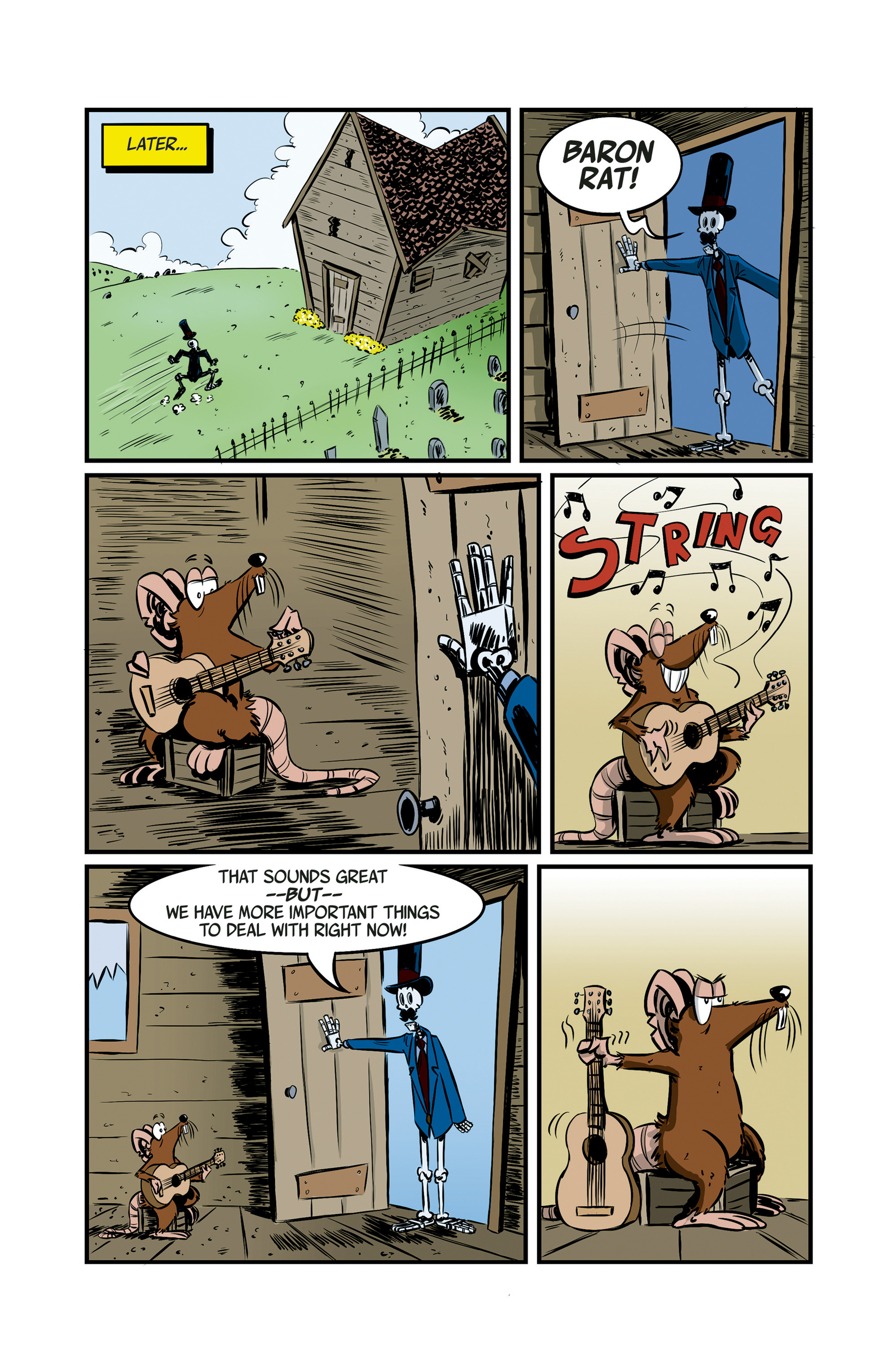 Read online The Adventures of Mr. Crypt and Baron Rat comic -  Issue #1 - 5