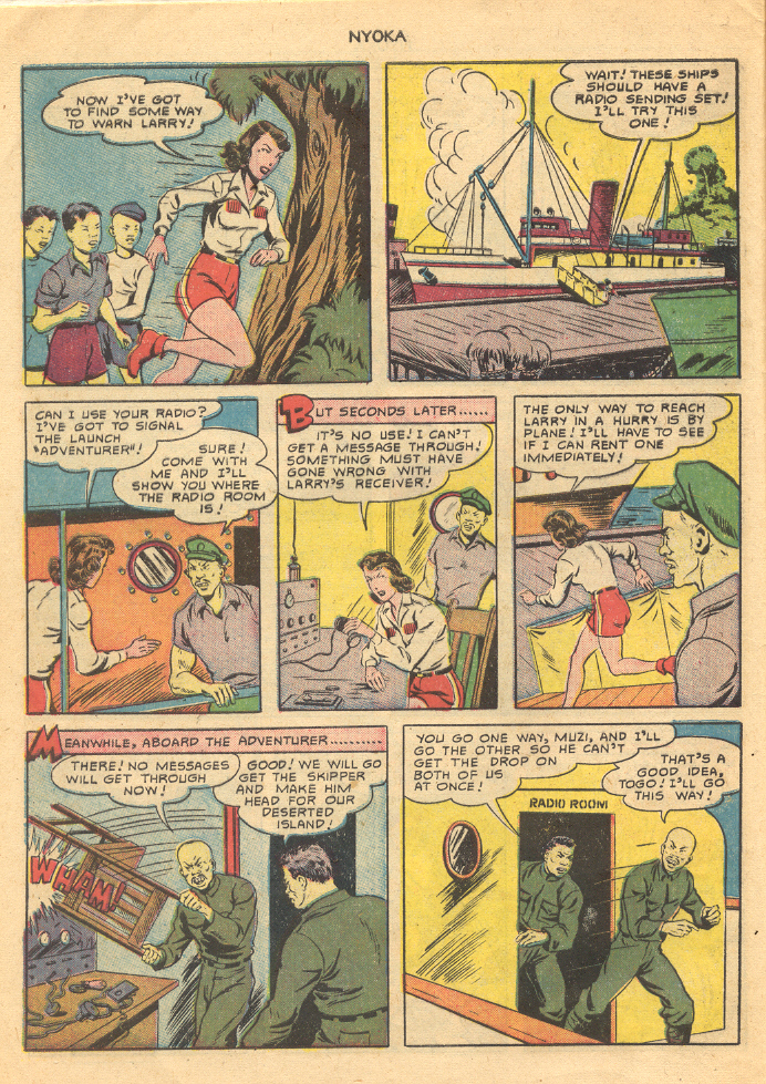 Read online Nyoka the Jungle Girl (1945) comic -  Issue #52 - 8
