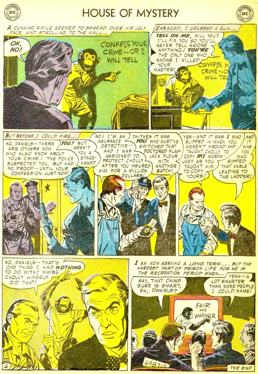 Read online House of Mystery (1951) comic -  Issue #55 - 32