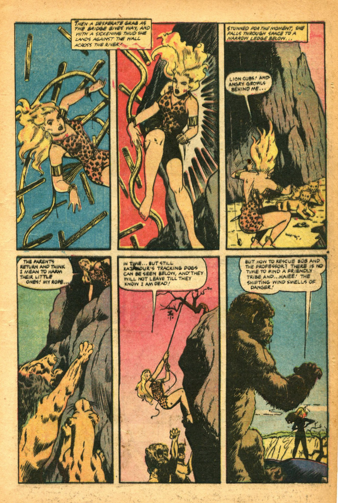 Read online Sheena, Queen of the Jungle (1942) comic -  Issue #14 - 9