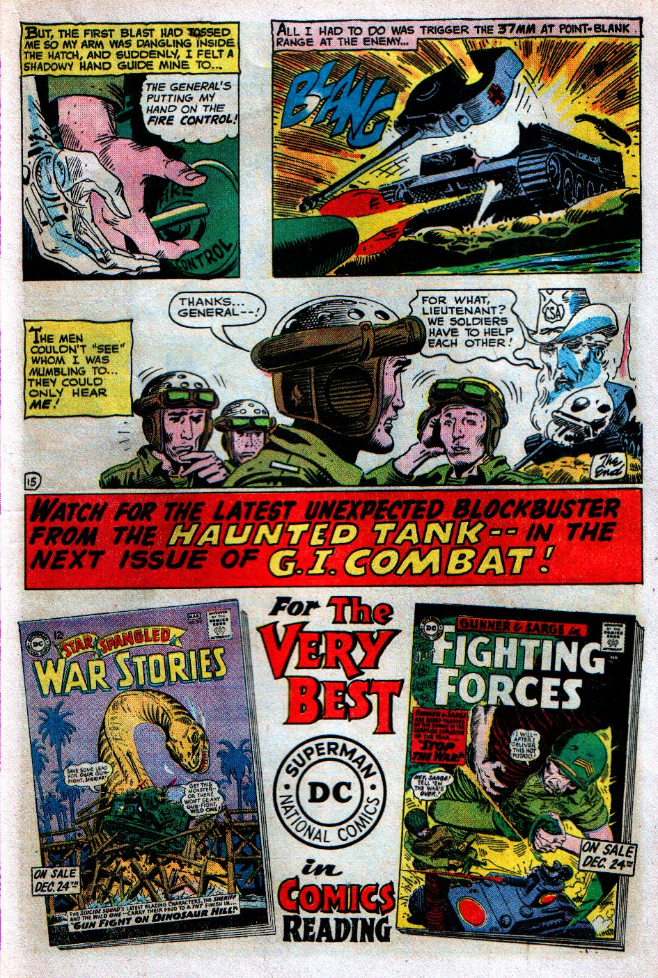 Read online G.I. Combat (1952) comic -  Issue #110 - 17