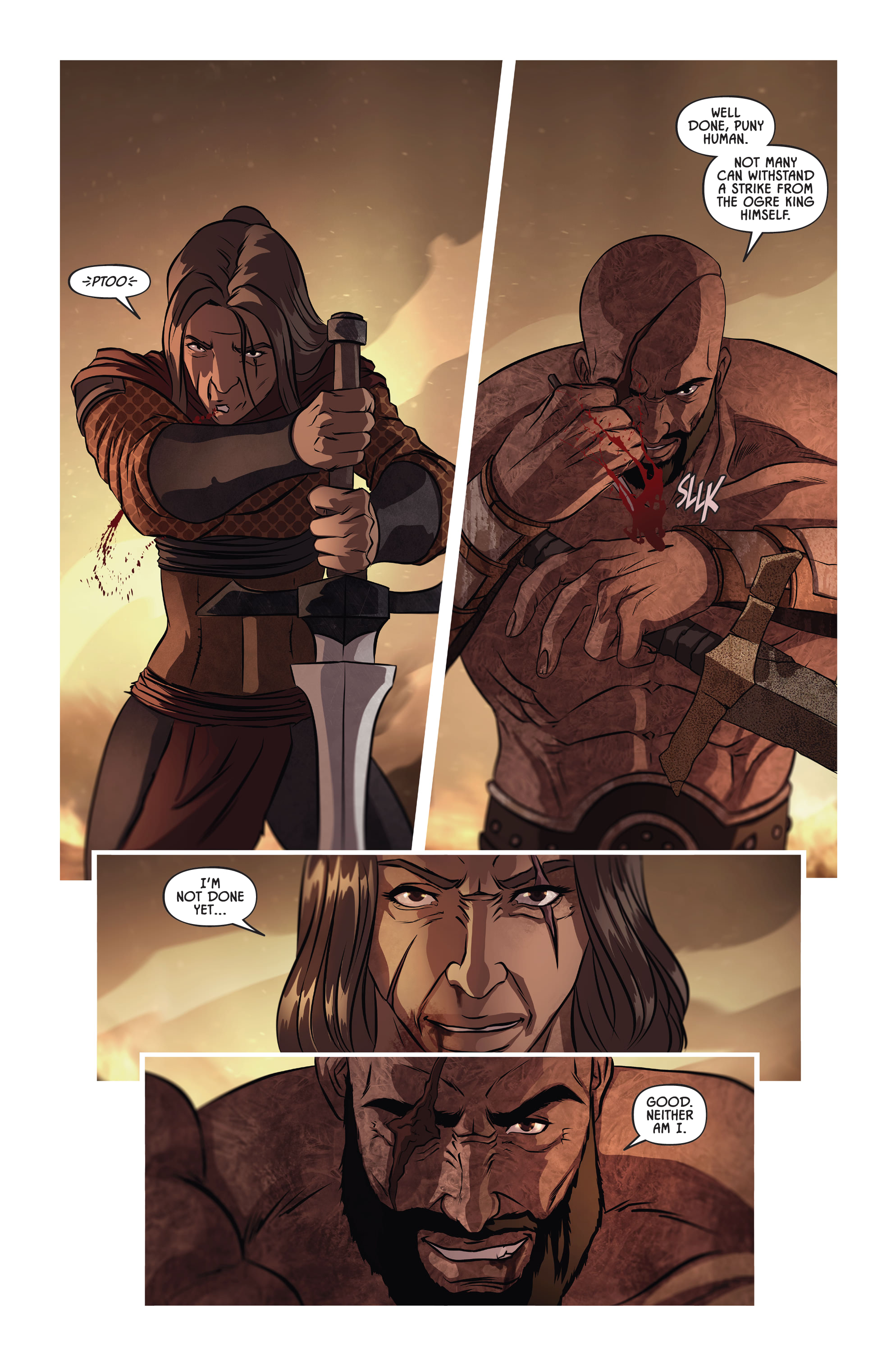 Read online Knights of the Golden Sun comic -  Issue #13 - 16