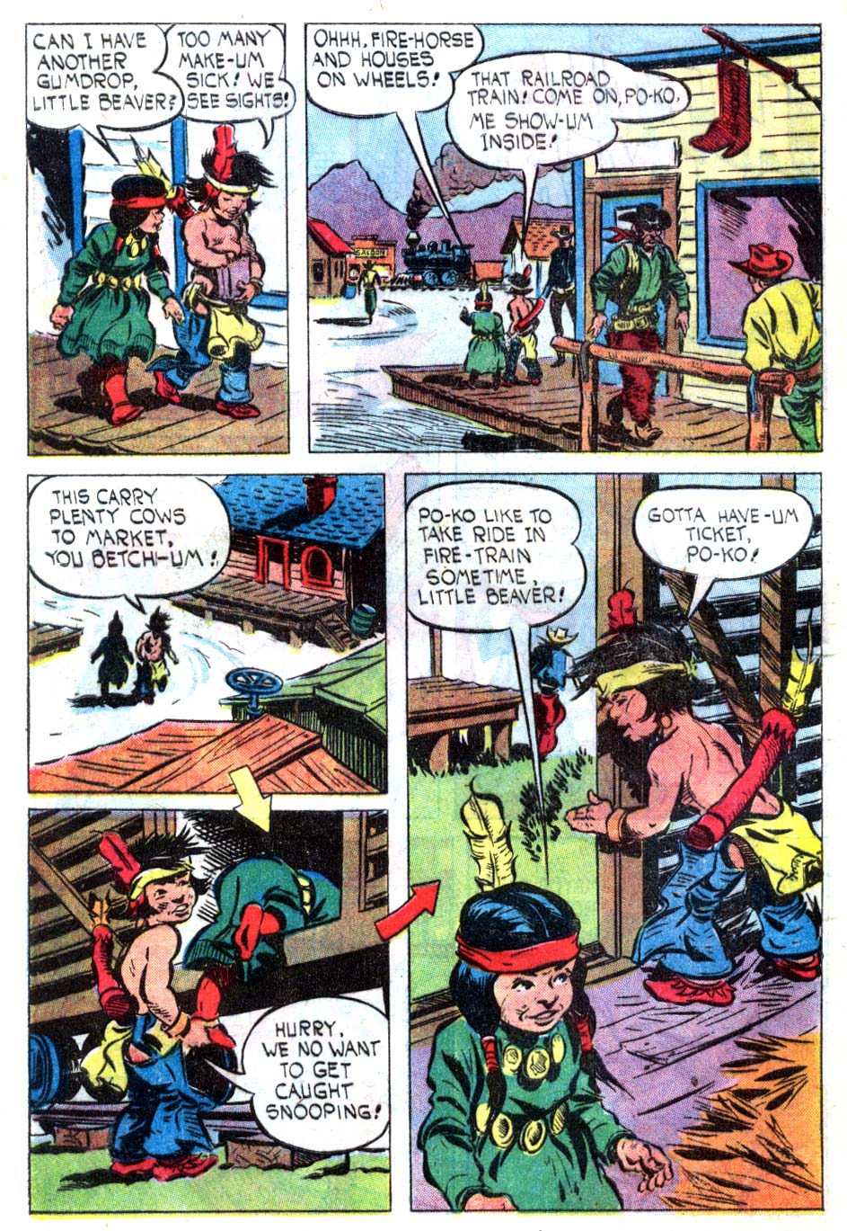 Read online Four Color Comics comic -  Issue #294 - 4