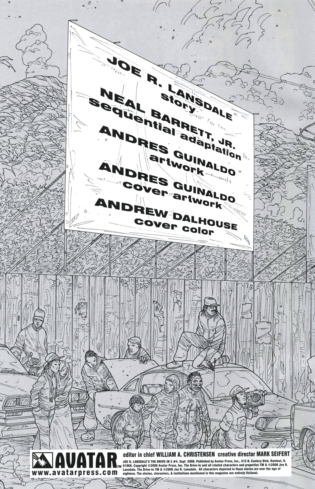 Read online Joe R. Lansdale's The Drive-In 2 comic -  Issue #4 - 2