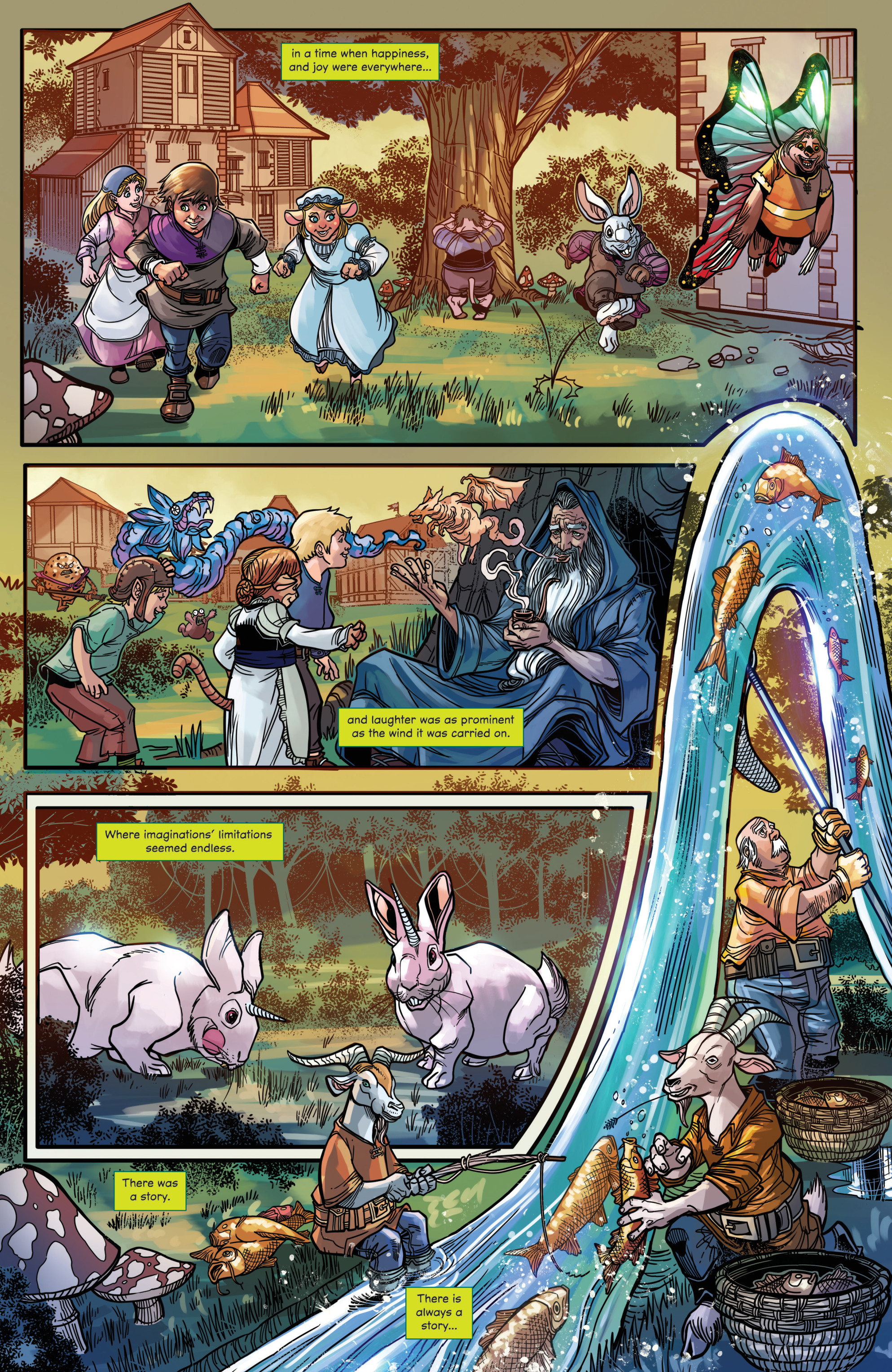 Read online Wonderland: Birth of Madness comic -  Issue # Full - 4