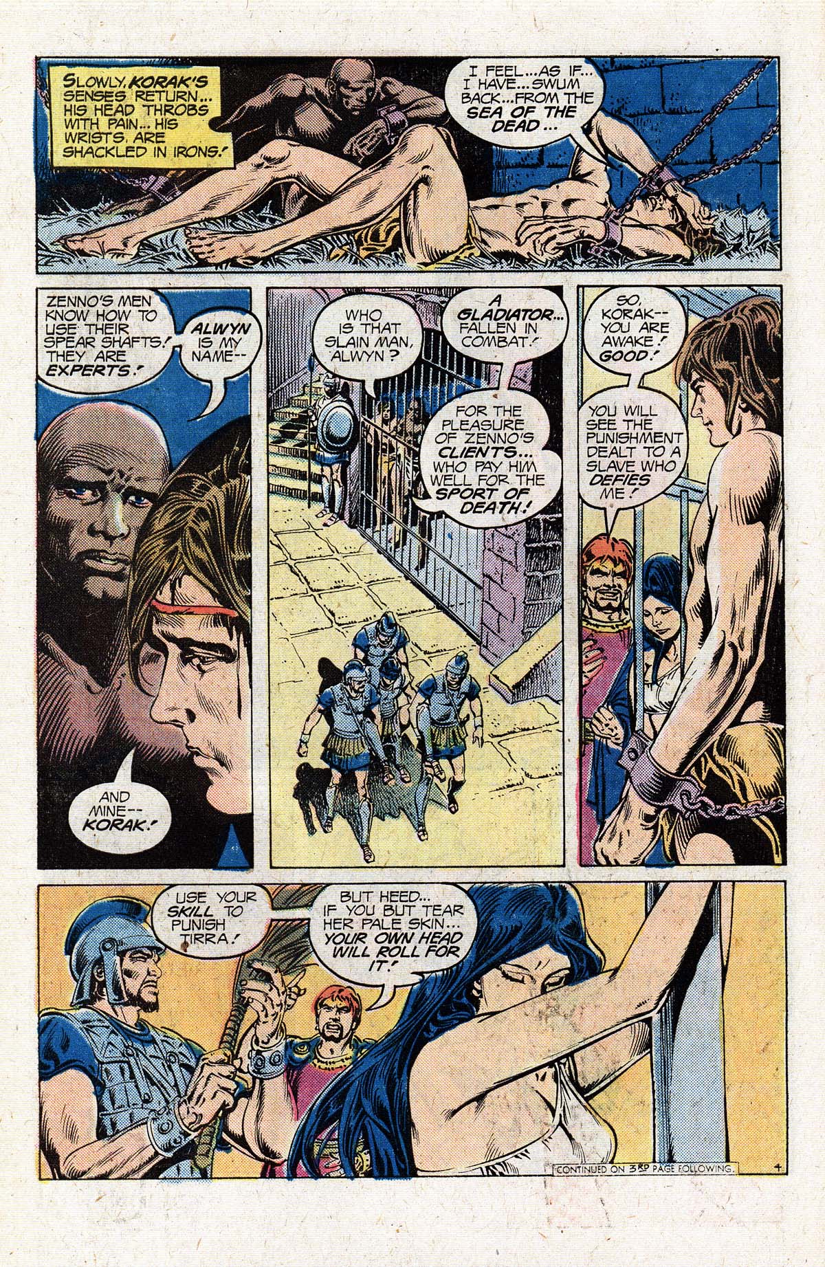 Read online Korak, Son of Tarzan (1972) comic -  Issue #59 - 6