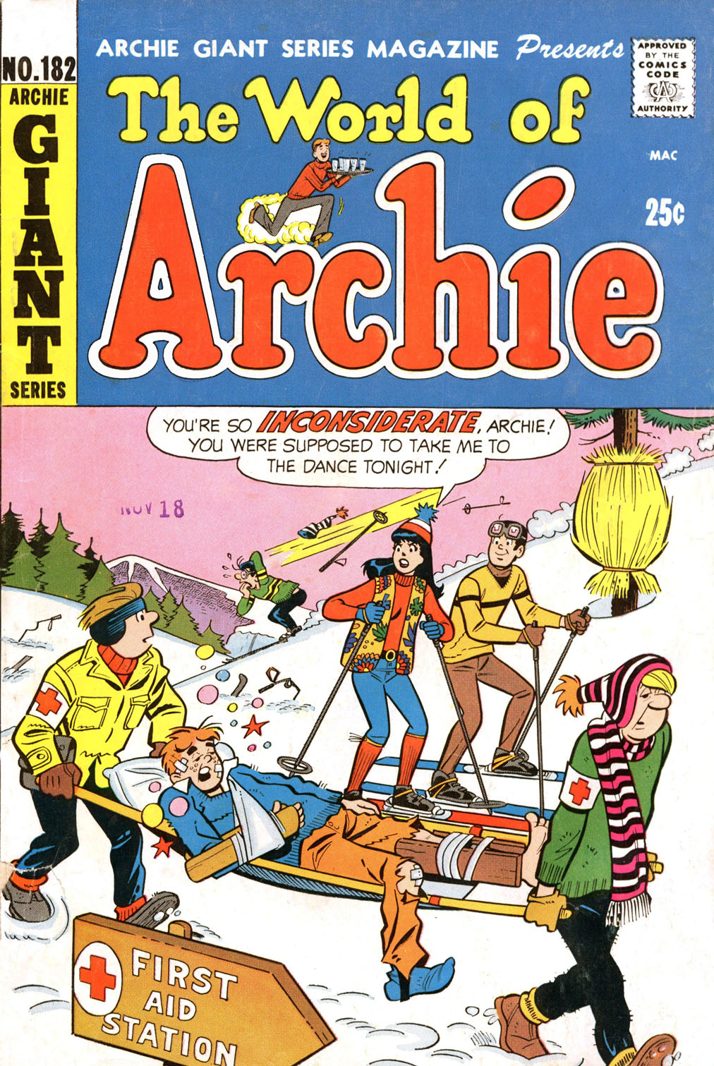 Read online Archie Giant Series Magazine comic -  Issue #182 - 1