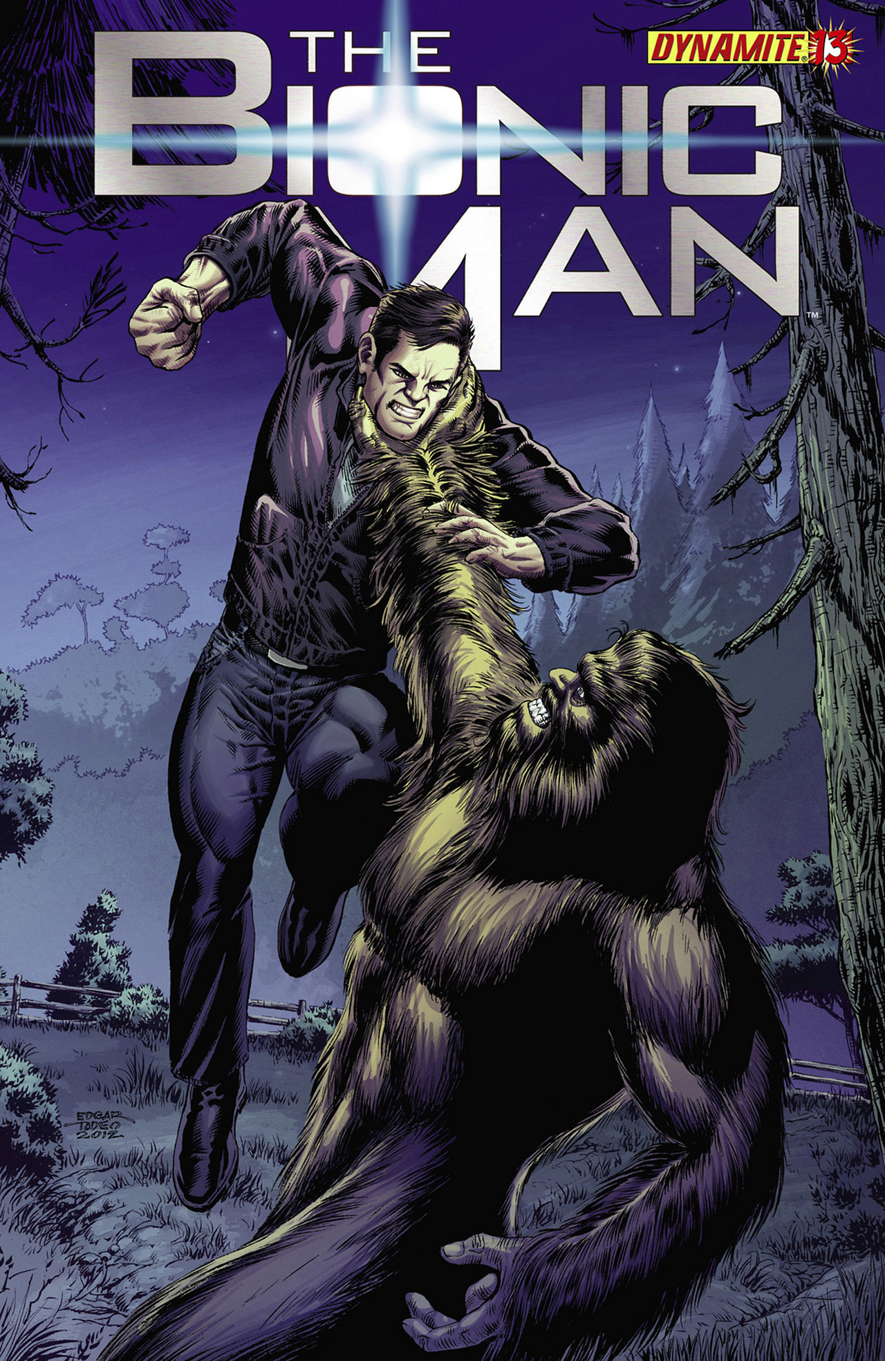 Read online Bionic Man comic -  Issue #13 - 2