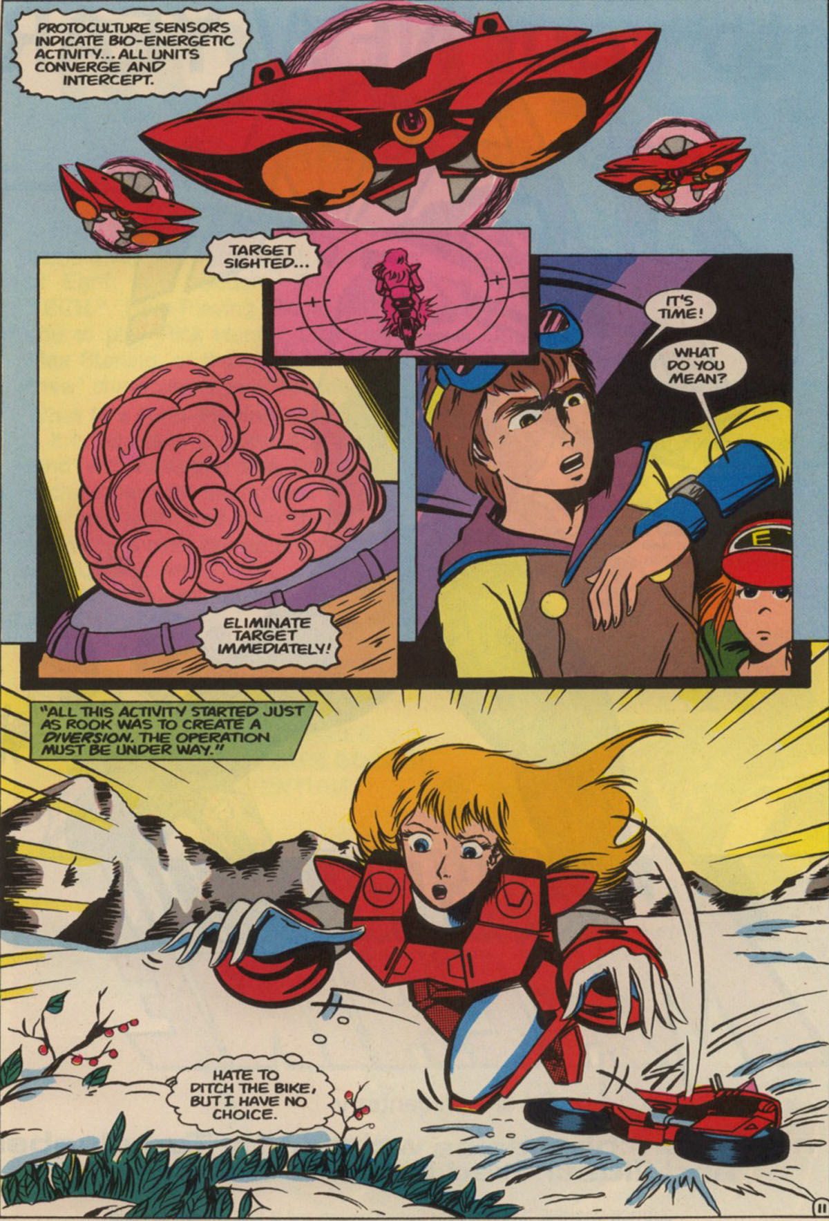 Read online Robotech The New Generation comic -  Issue #12 - 14