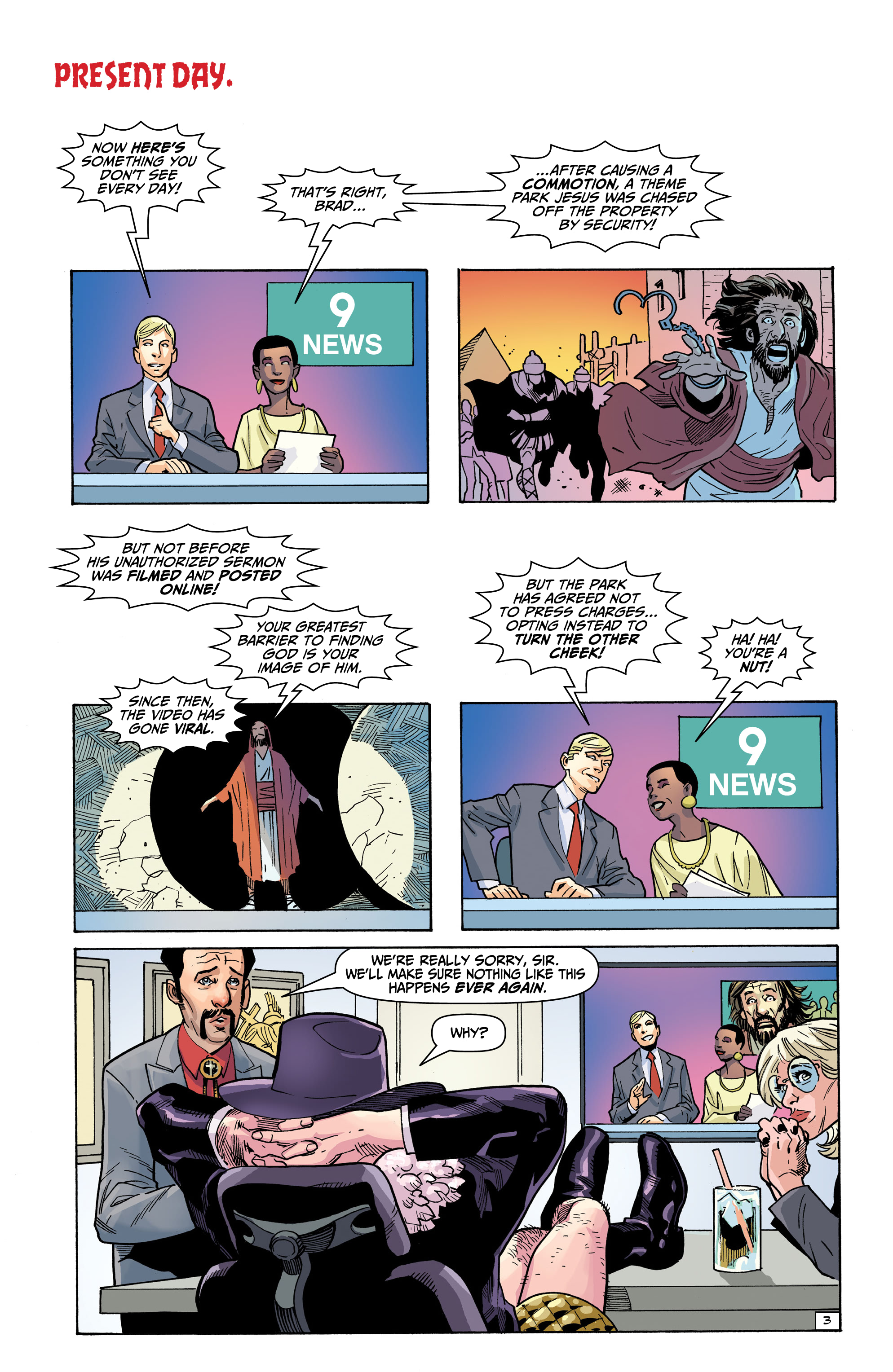 Read online Second Coming: Only Begotten Son comic -  Issue #3 - 5