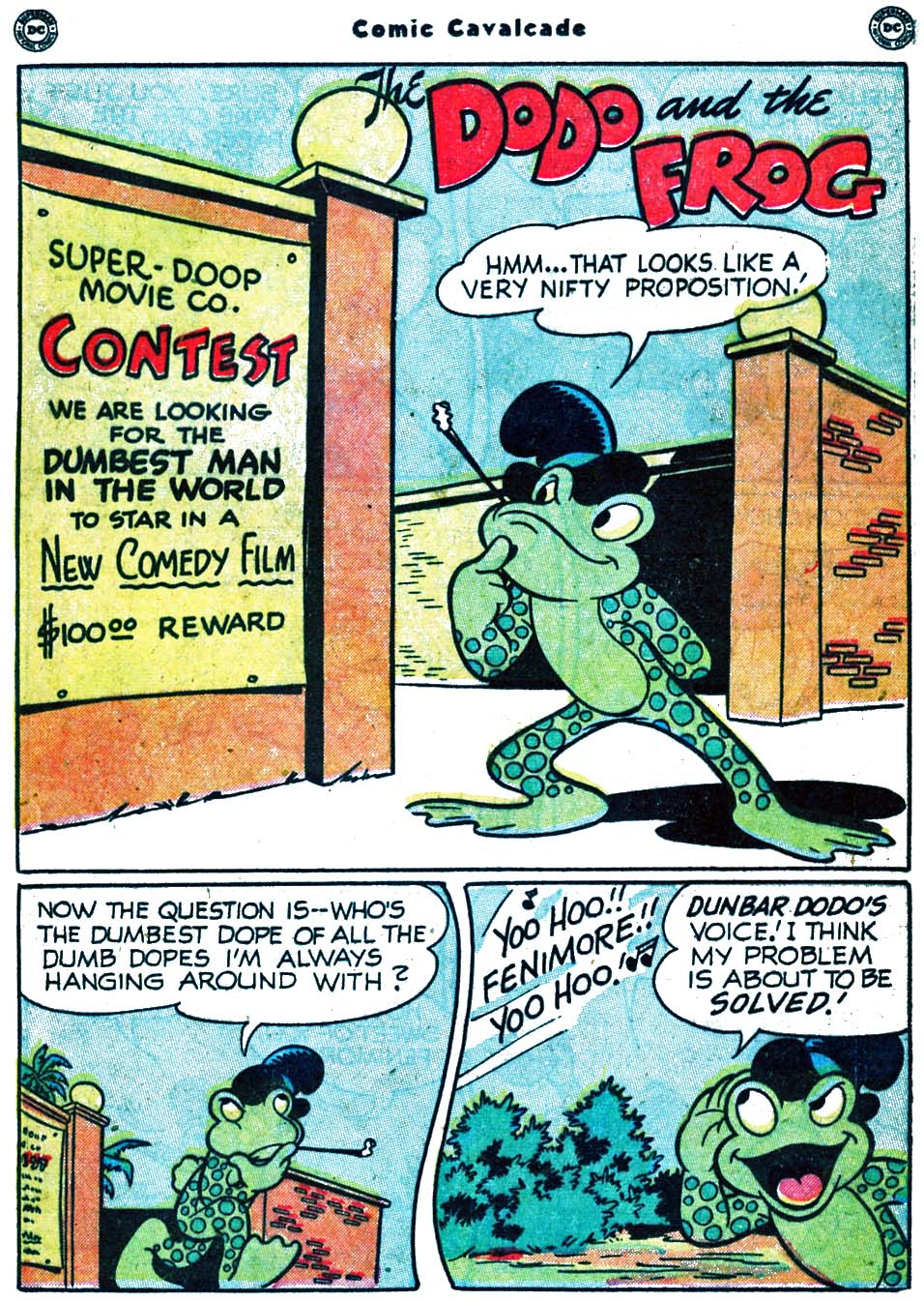 Read online Comic Cavalcade comic -  Issue #42 - 37