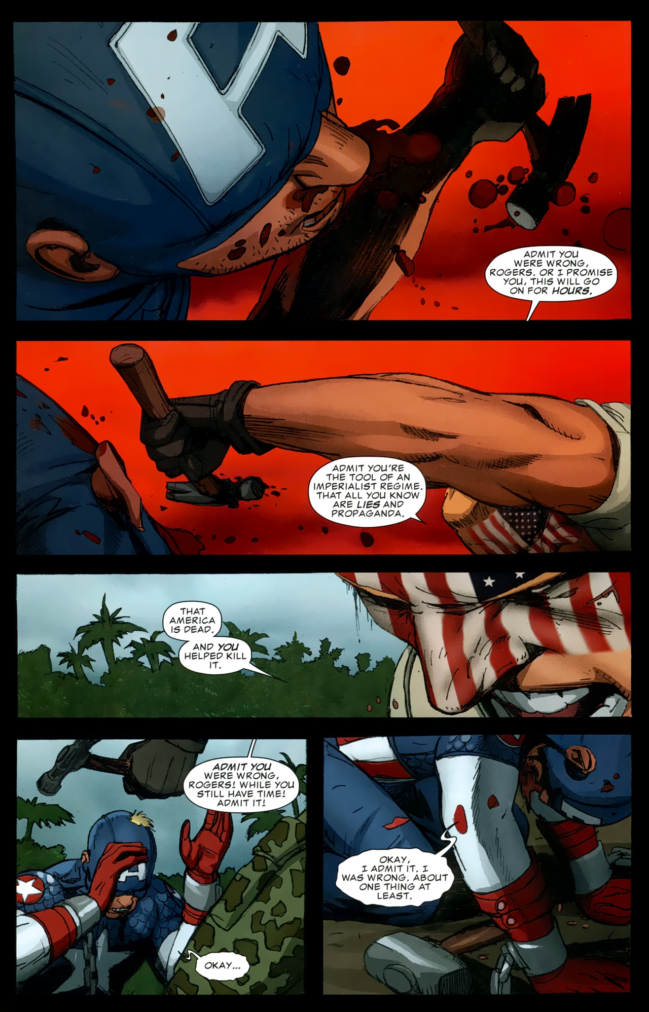 Read online Ultimate Captain America (2011) comic -  Issue #4 - 12