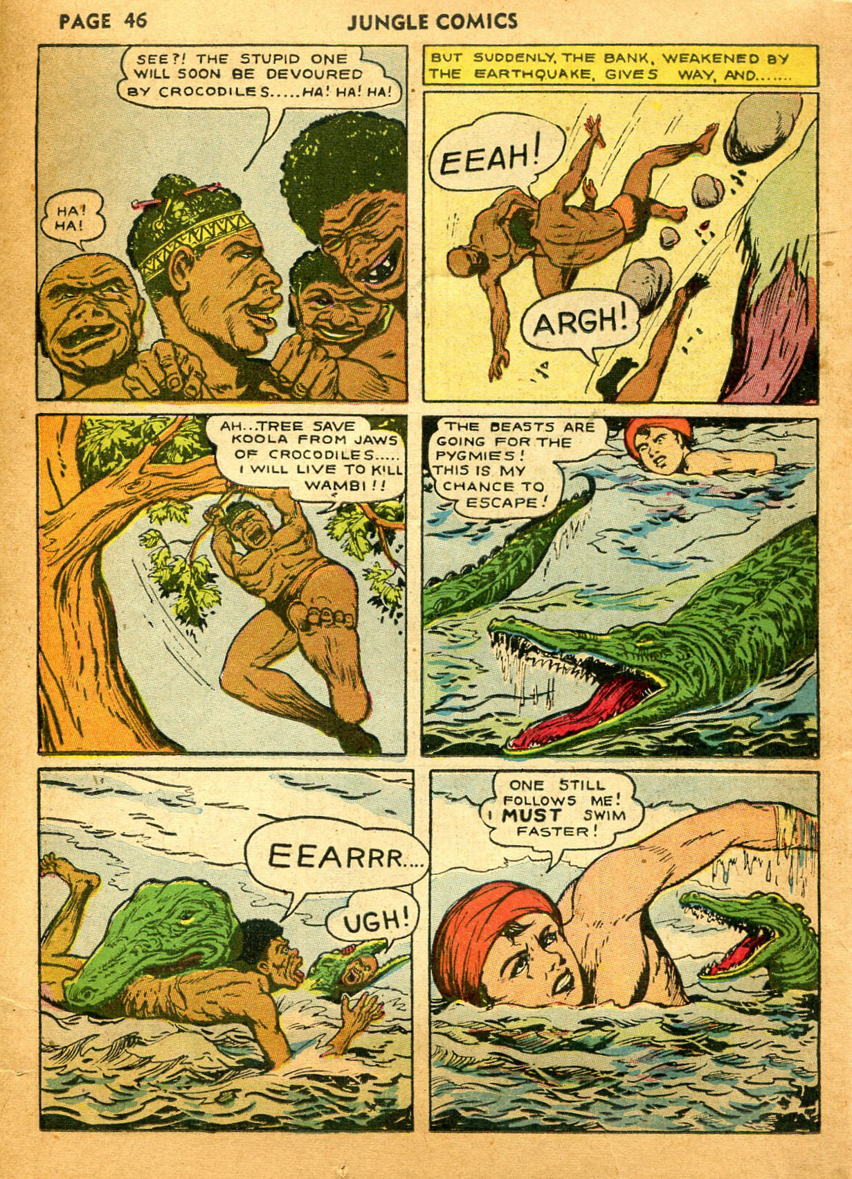 Read online Jungle Comics comic -  Issue #35 - 48