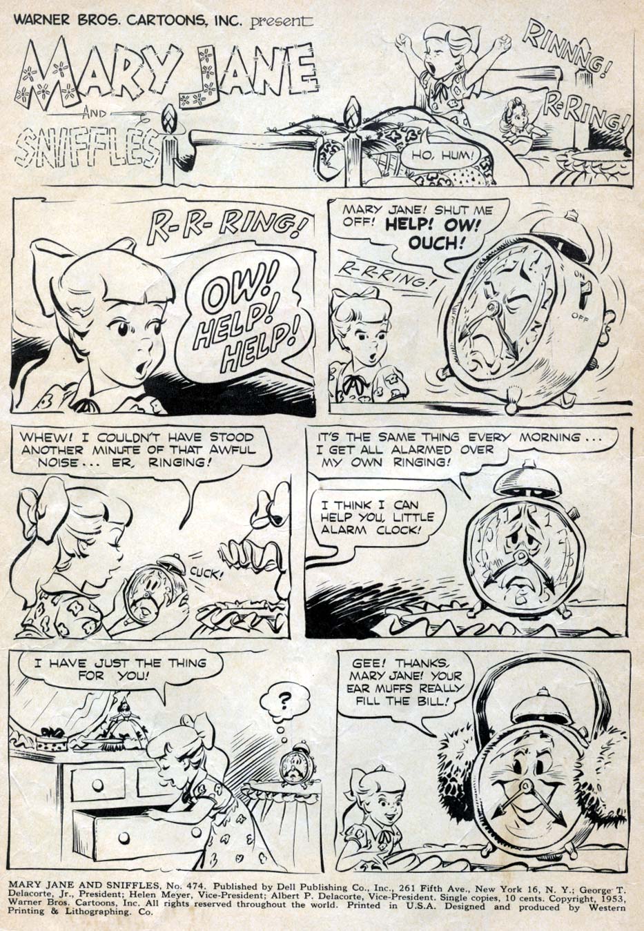 Read online Four Color Comics comic -  Issue #474 - 2