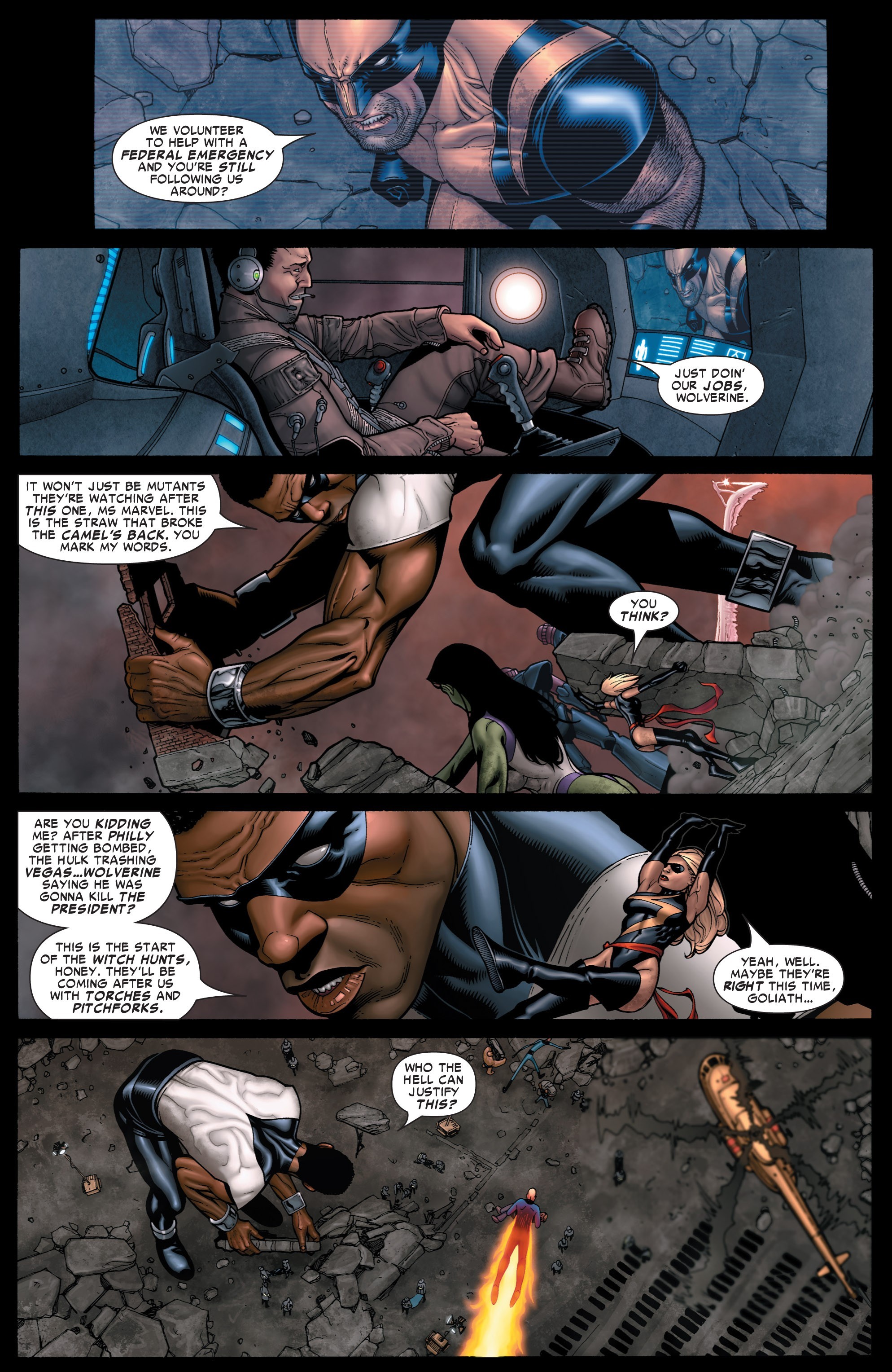 Read online Civil War (2006) comic -  Issue #1 - 13