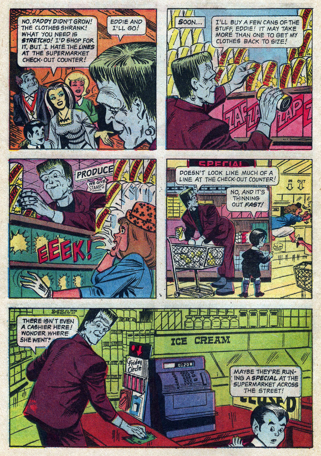 Read online The Munsters comic -  Issue #8 - 16