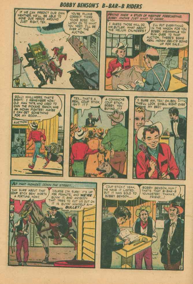 Read online Bobby Benson's B-Bar-B Riders comic -  Issue #2 - 20