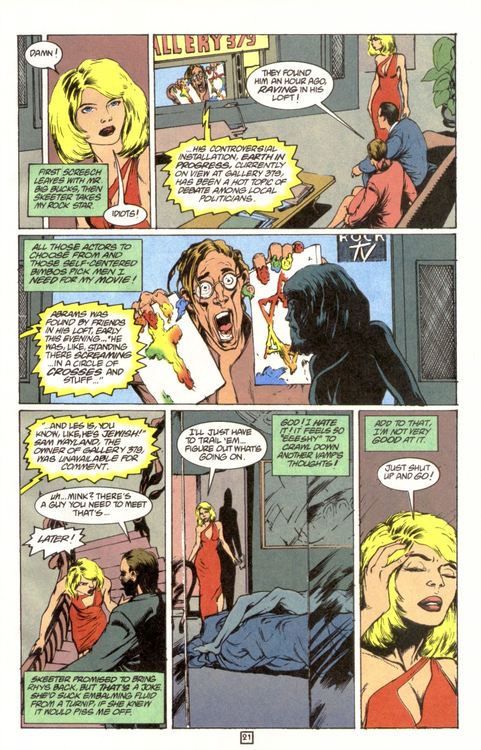 Read online Vamps: Hollywood & Vein comic -  Issue #1 - 21