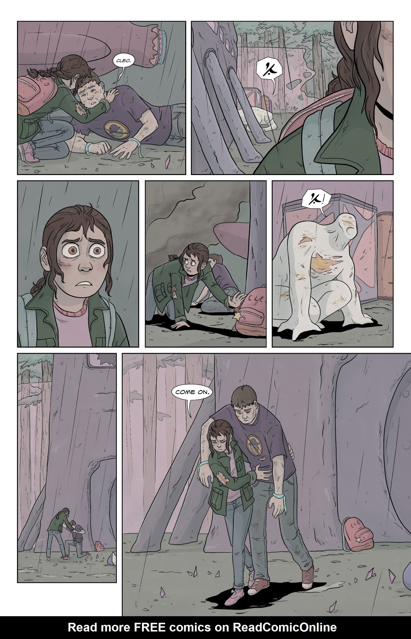 Read online Lifeformed: Cleo Makes Contact comic -  Issue # TPB - 183