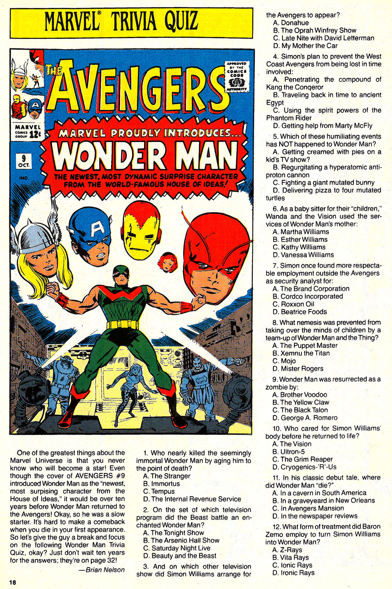 Read online Marvel Age comic -  Issue #103 - 19