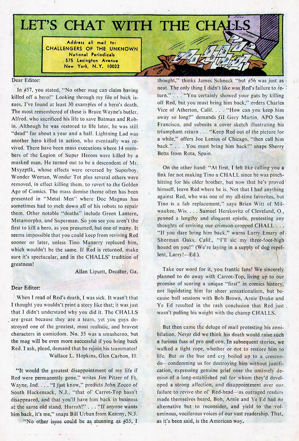 Read online Challengers of the Unknown (1958) comic -  Issue #60 - 11