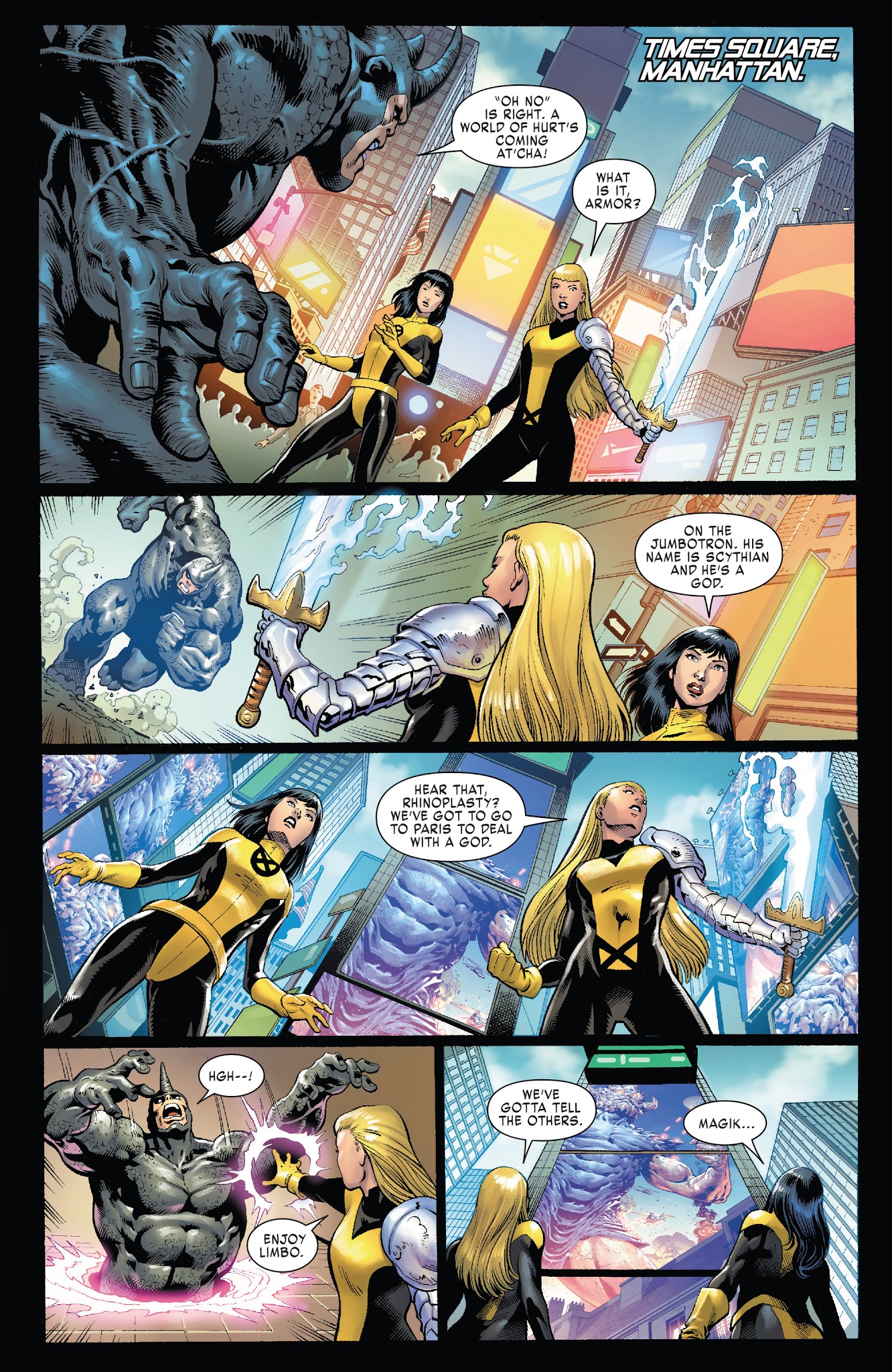Read online X-Men: Gold comic -  Issue #25 - 4