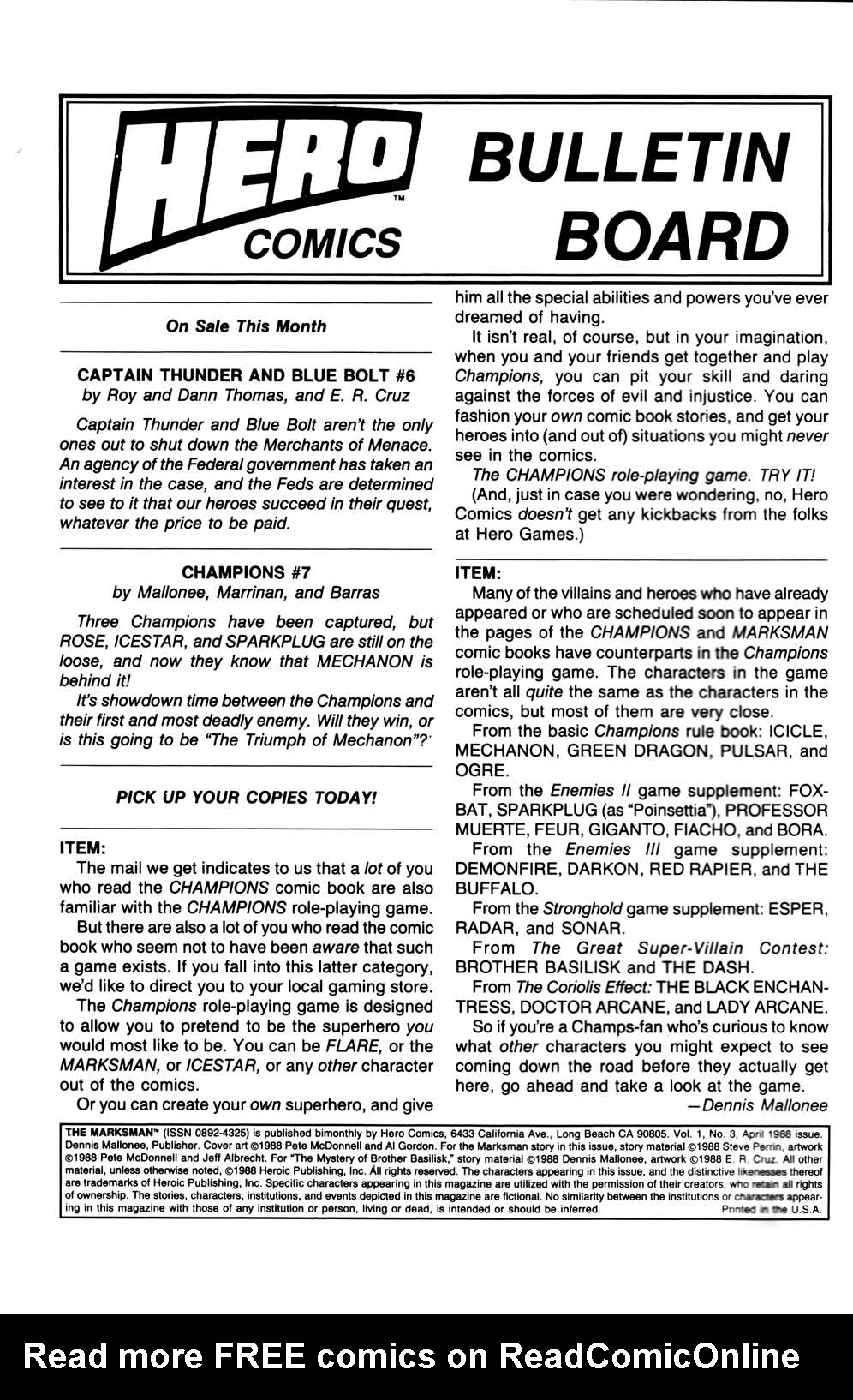 Read online The Marksman comic -  Issue #3 - 2