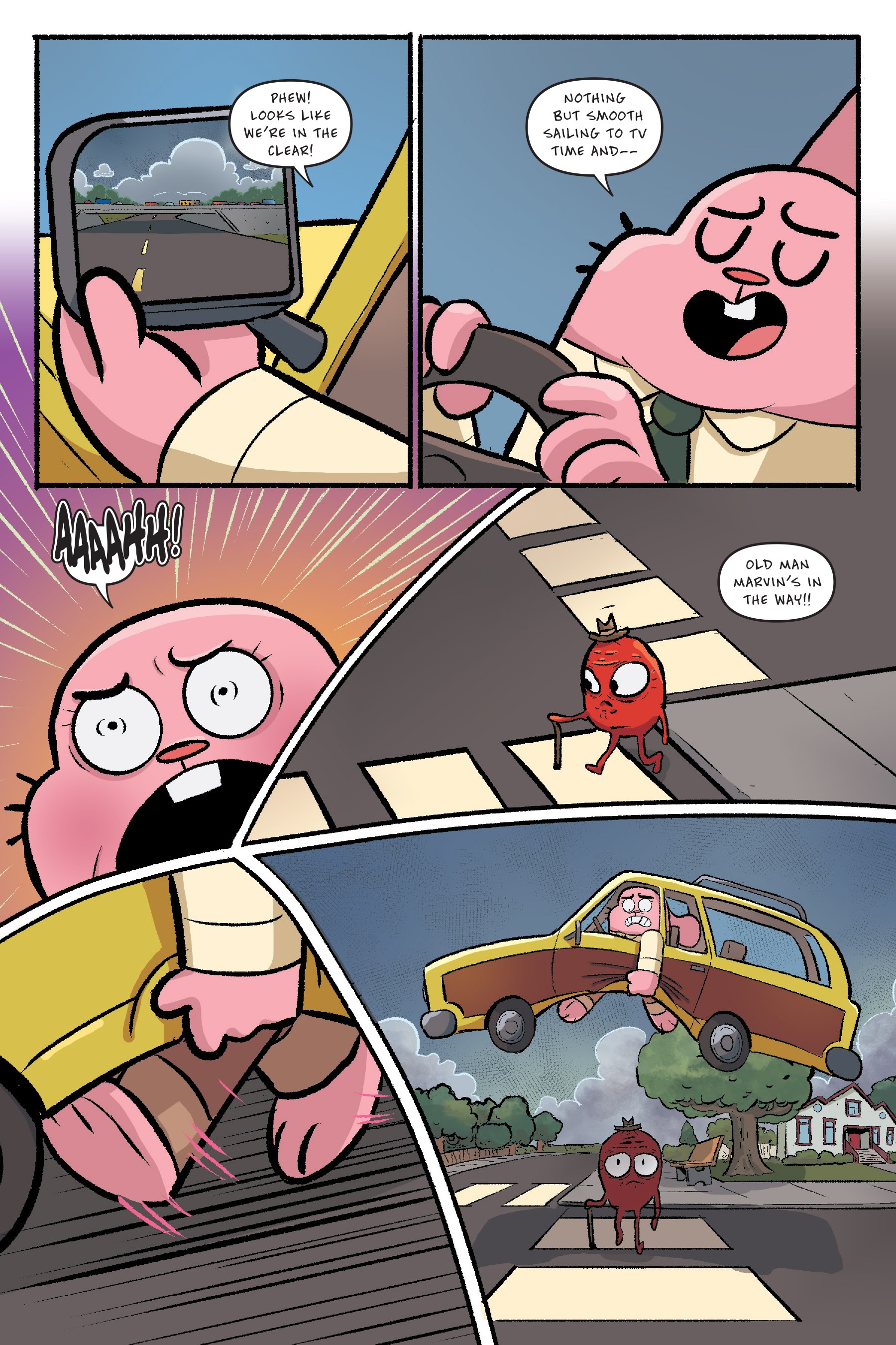 Read online The Amazing World of Gumball: The Storm comic -  Issue # TPB - 62