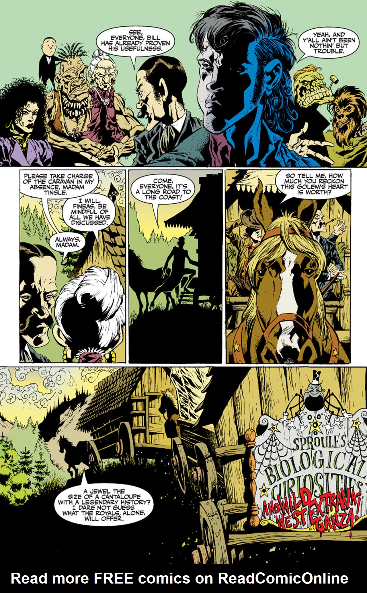 Read online Billy the Kid's Old Timey Oddities comic -  Issue # TPB - 29