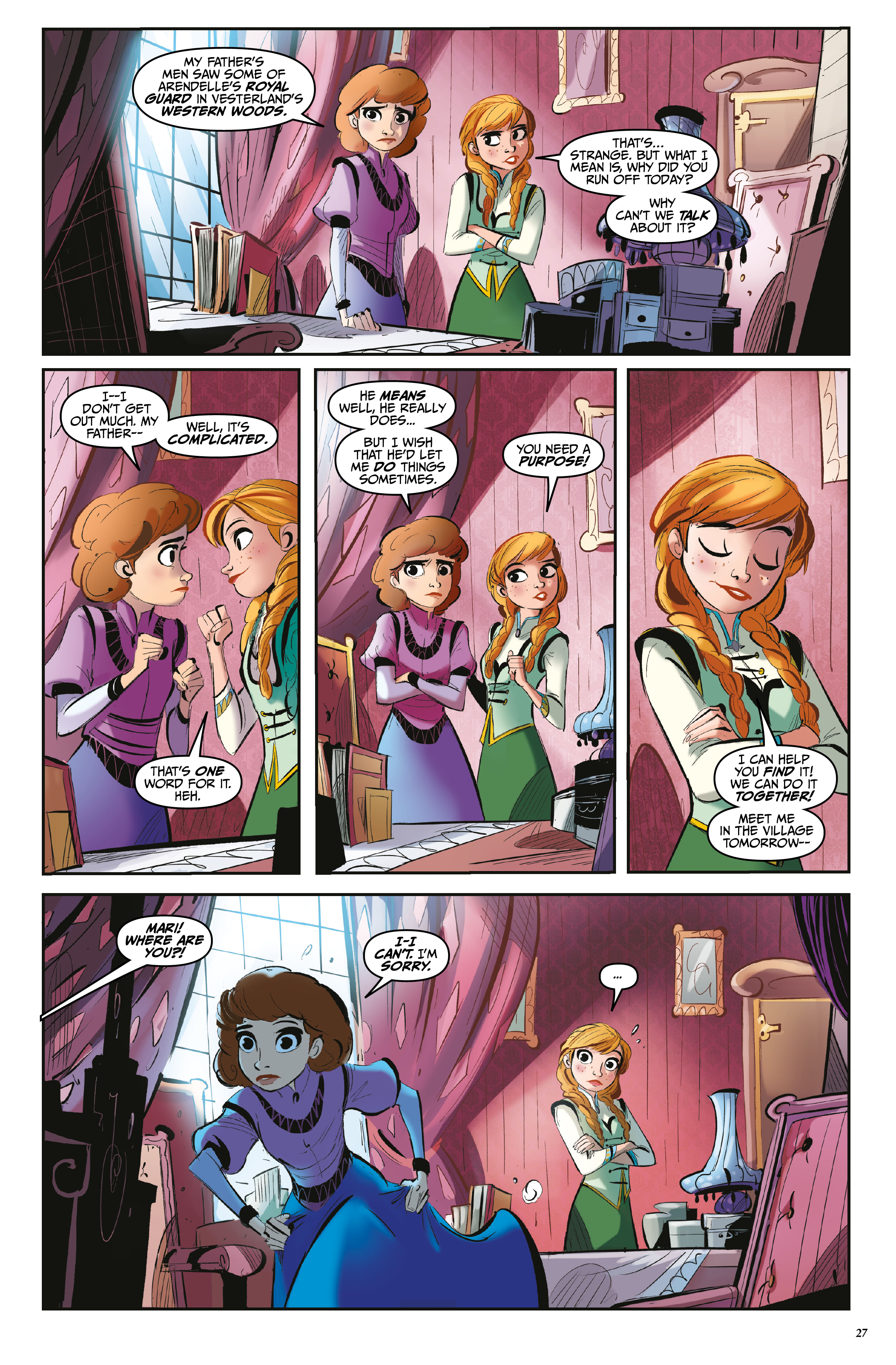 Read online Disney Frozen Library Edition comic -  Issue # TPB (Part 1) - 29