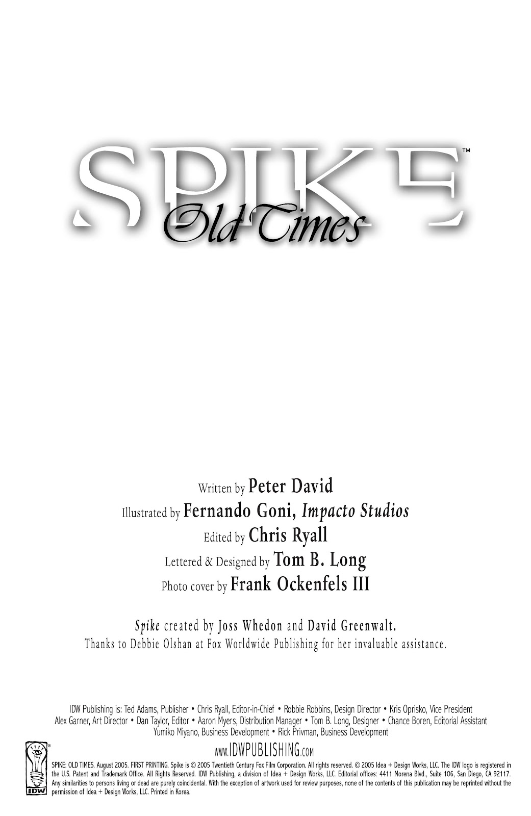 Spike (2006) issue Full - Page 2