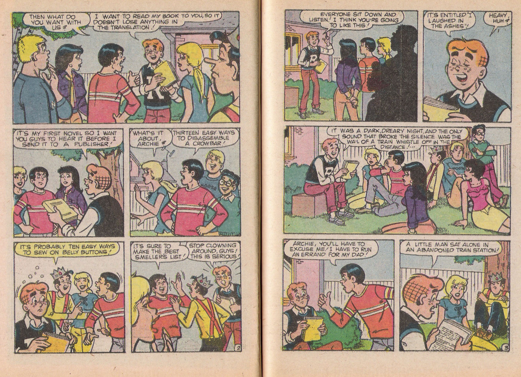 Read online Archie Annual Digest Magazine comic -  Issue #48 - 54