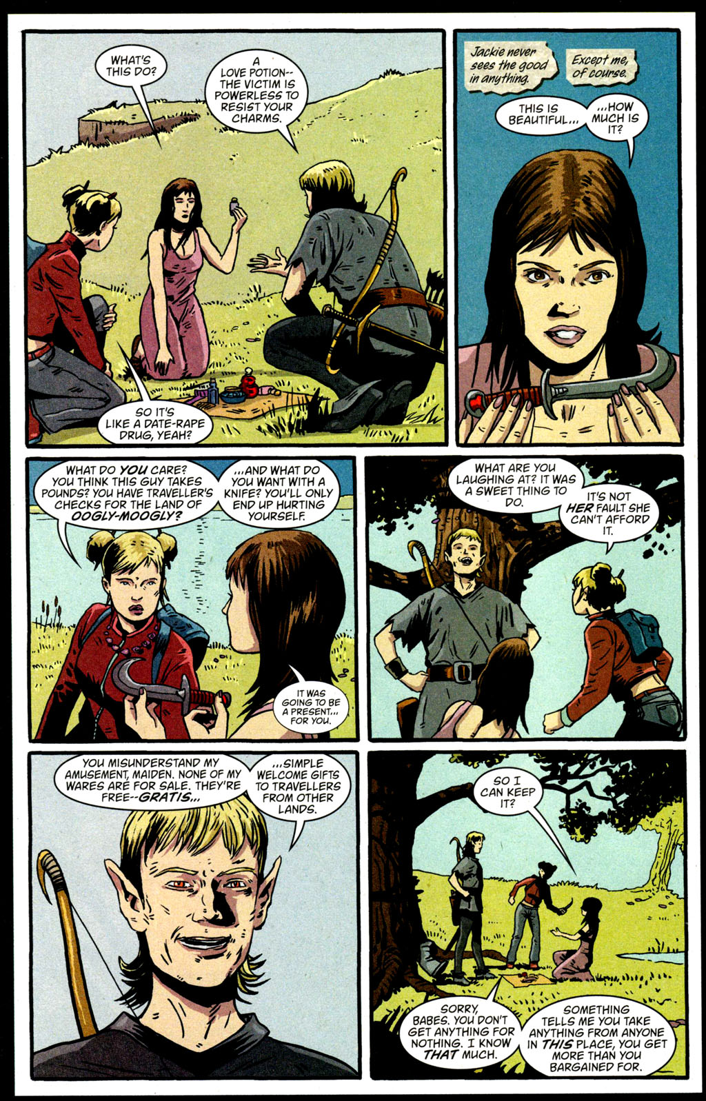 Read online Books of Magick: Life During Wartime comic -  Issue #15 - 16
