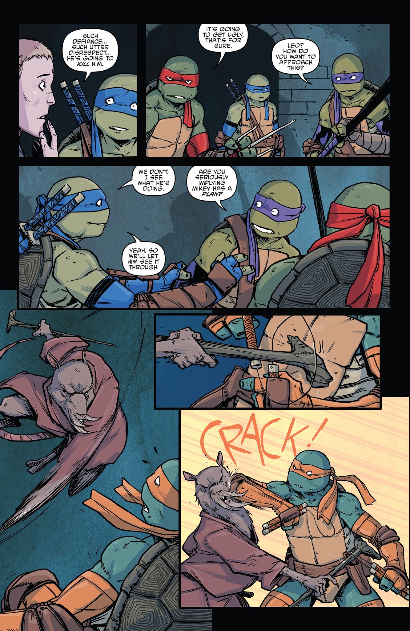 Read online Teenage Mutant Ninja Turtles: Macro-Series comic -  Issue #2 - 28