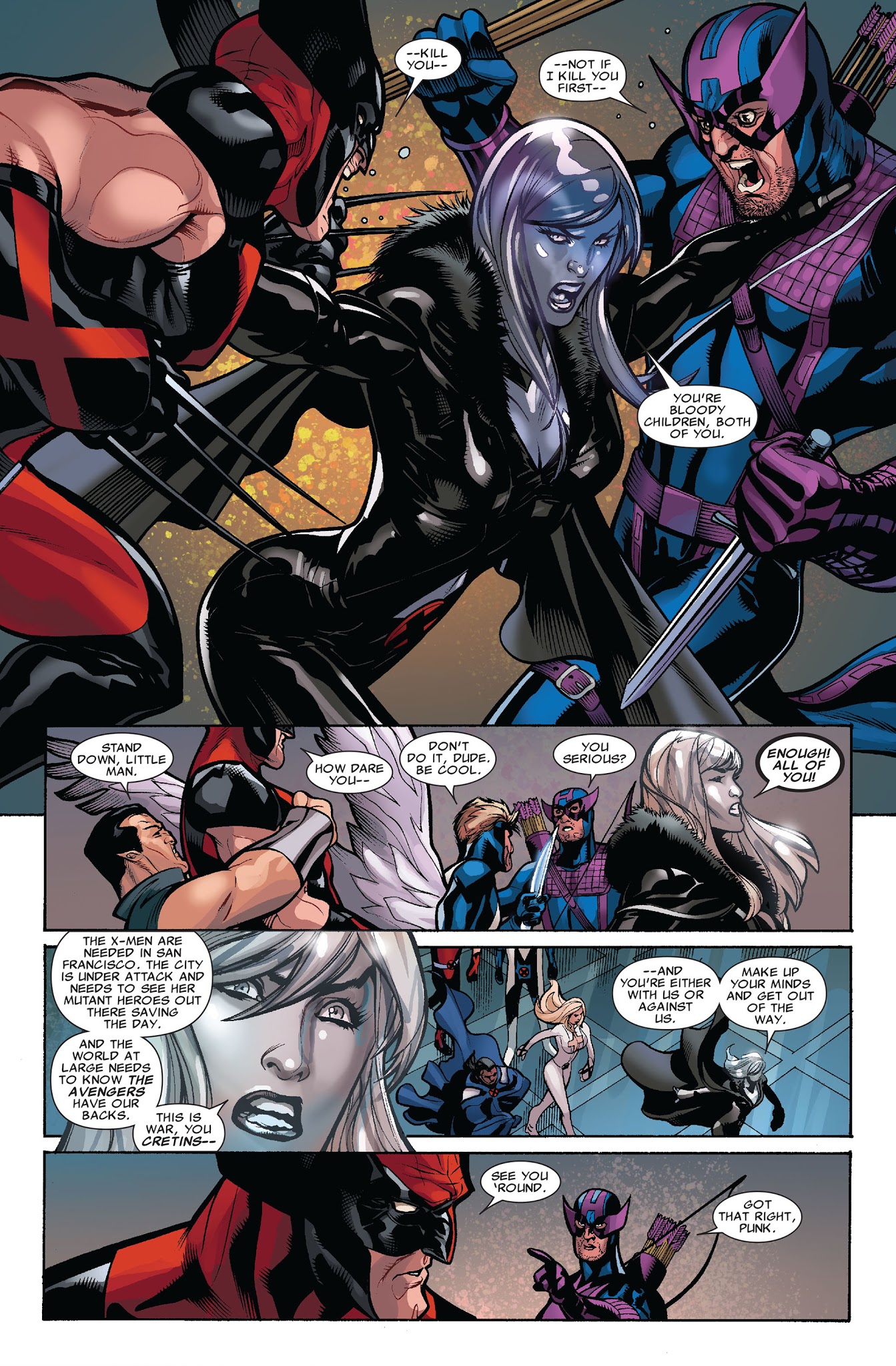 Read online Dark Avengers/Uncanny X-Men: Utopia comic -  Issue # TPB - 93