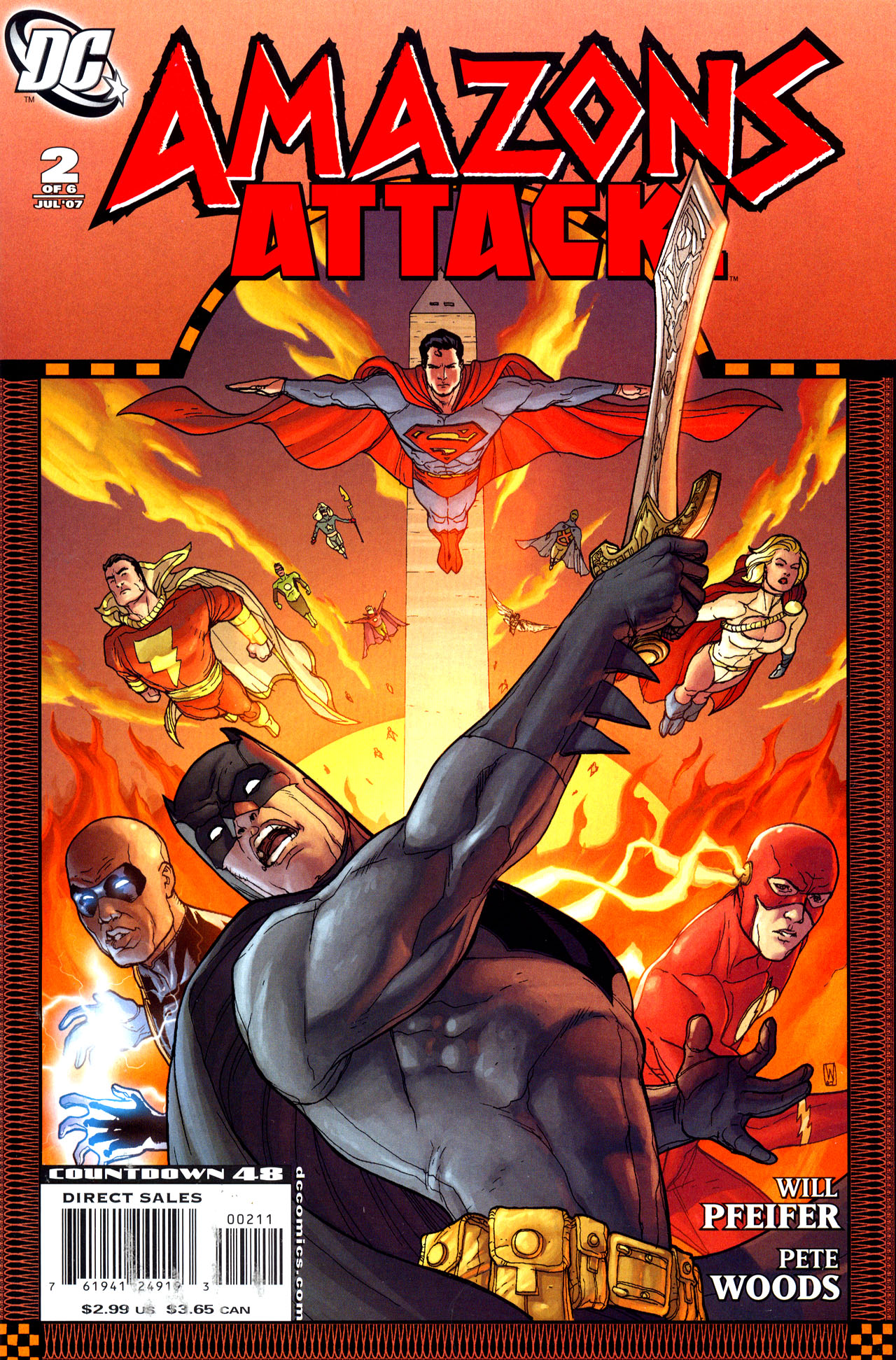 Read online Amazons Attack comic -  Issue #2 - 1