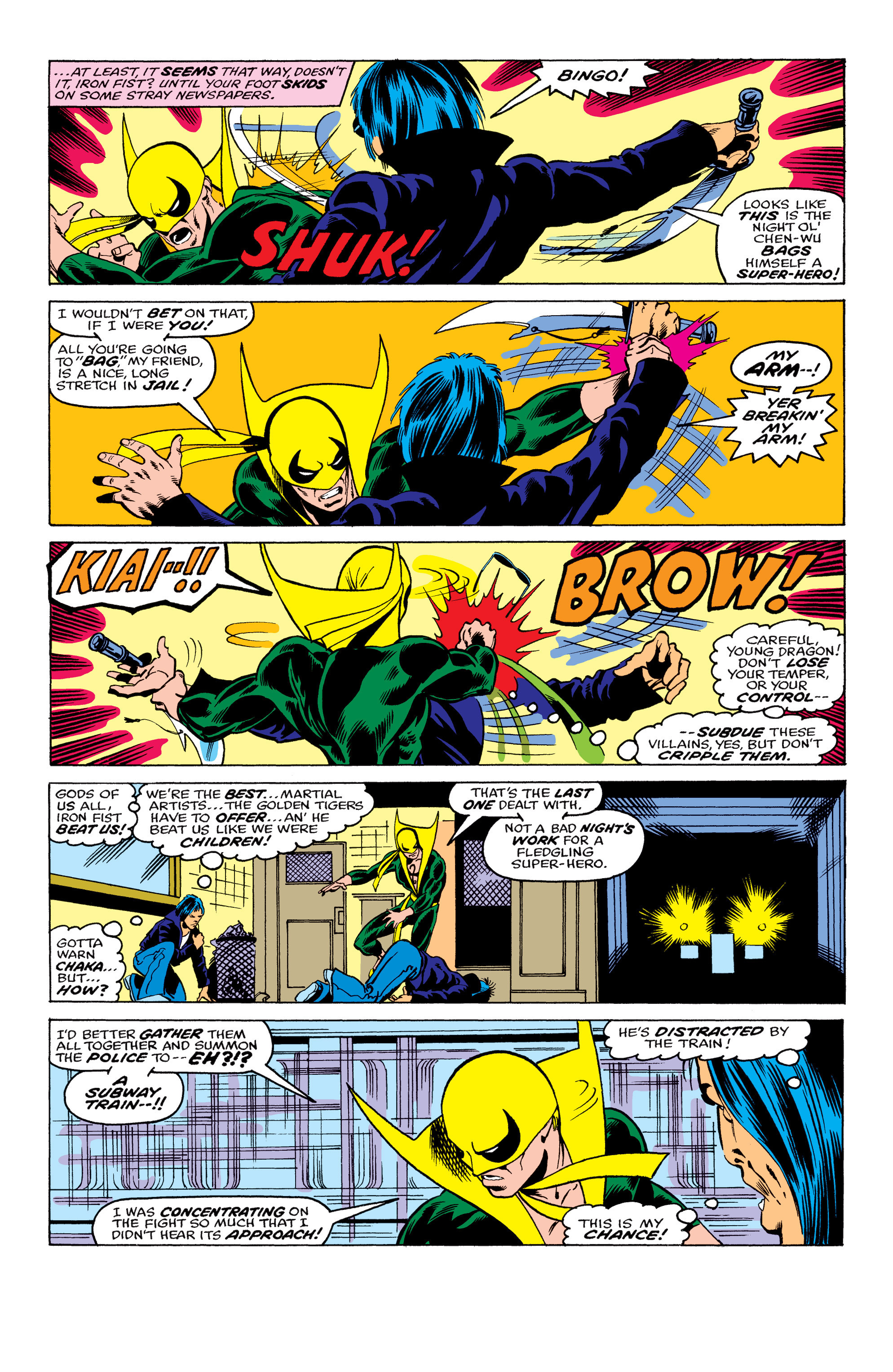 Read online Iron Fist (1975) comic -  Issue #8 - 6