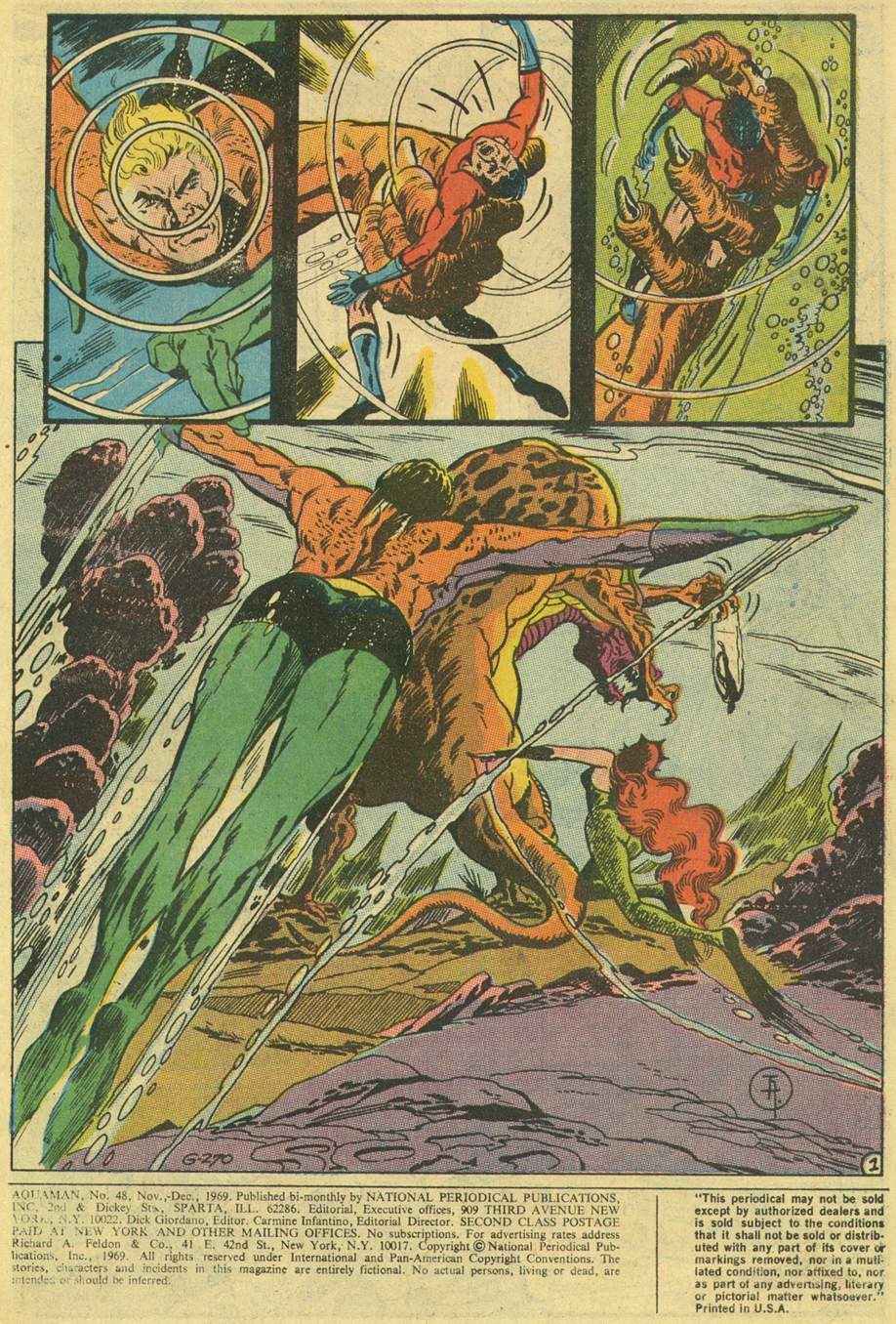 Read online Aquaman (1962) comic -  Issue #48 - 3