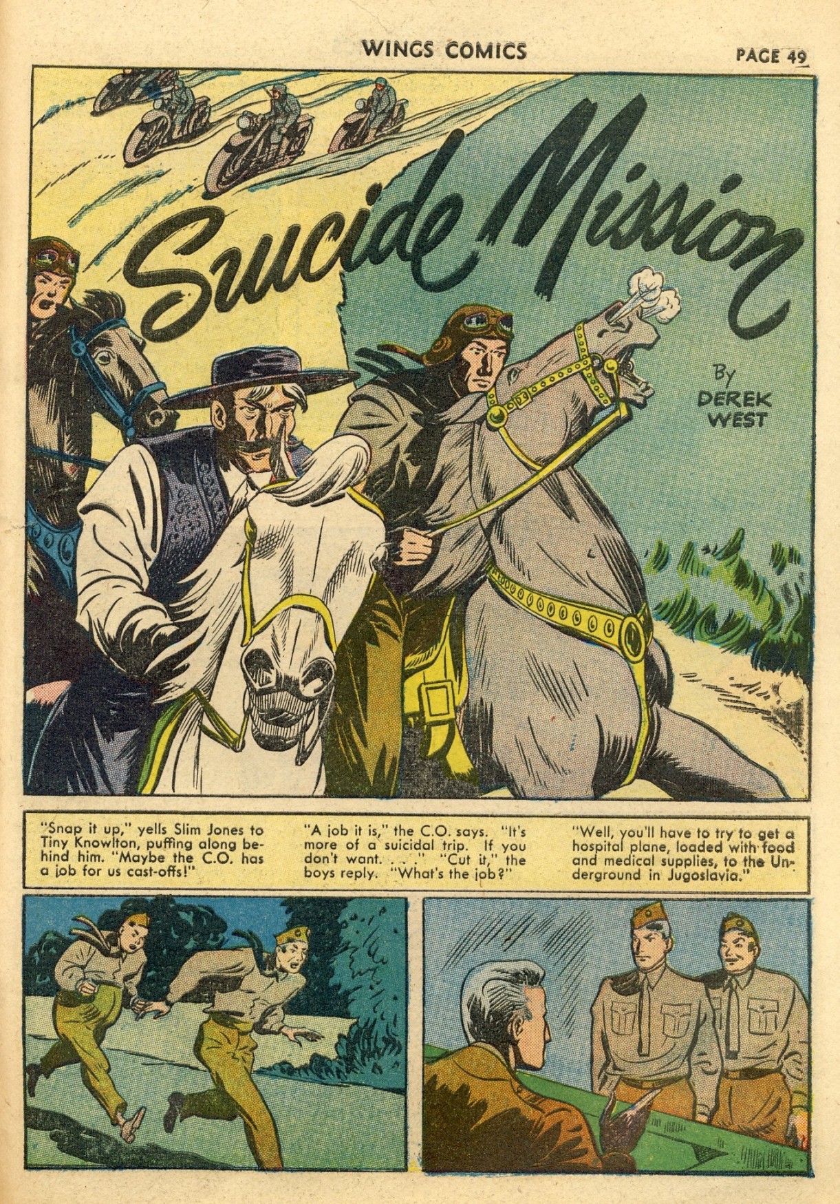 Read online Wings Comics comic -  Issue #33 - 51