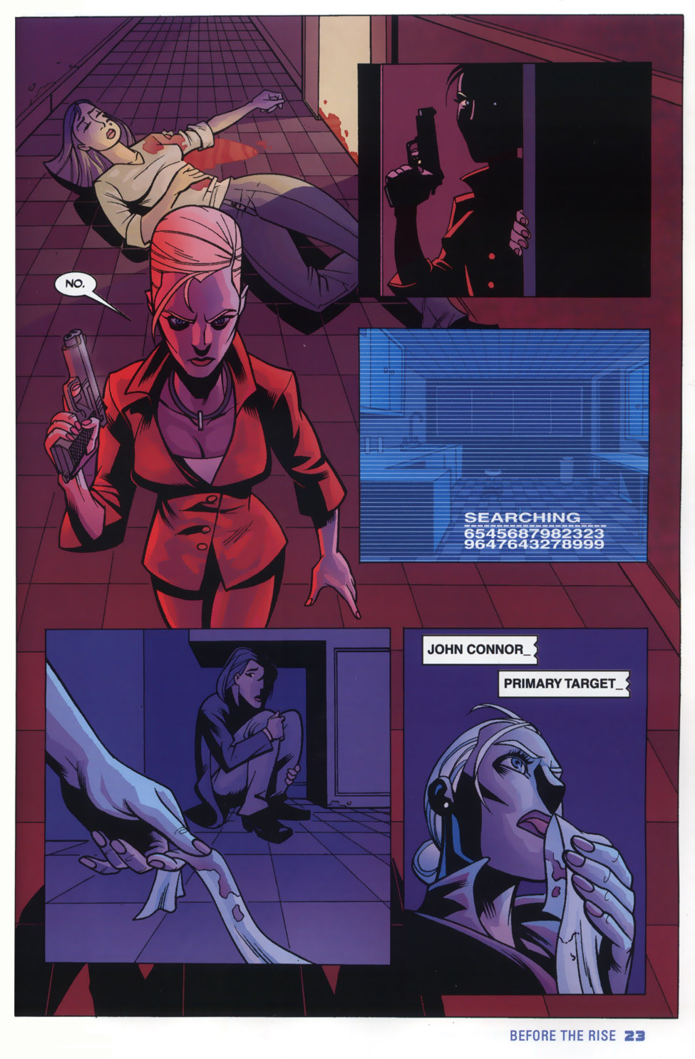 Read online Terminator 3 comic -  Issue #3 - 25