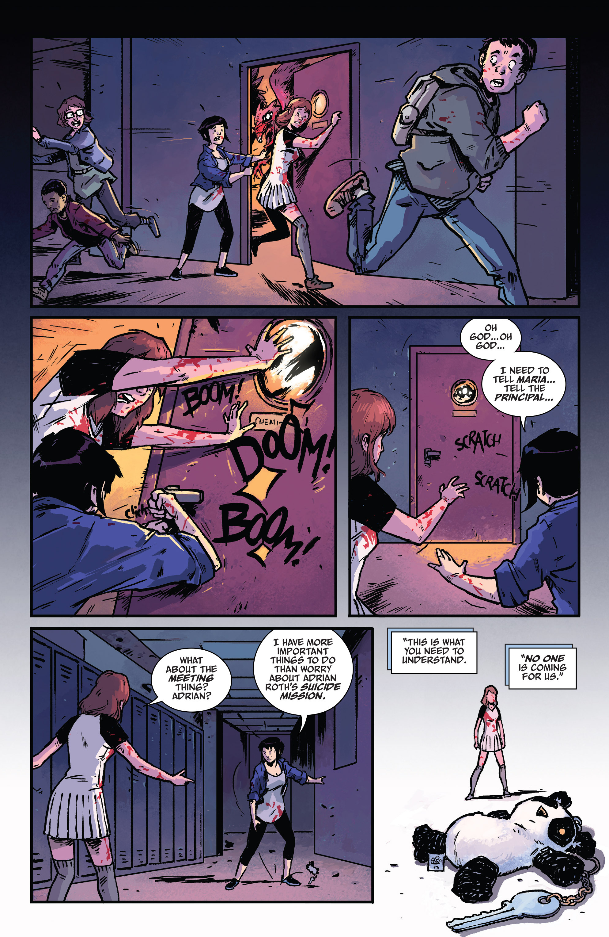 Read online The Woods comic -  Issue #1 - 19