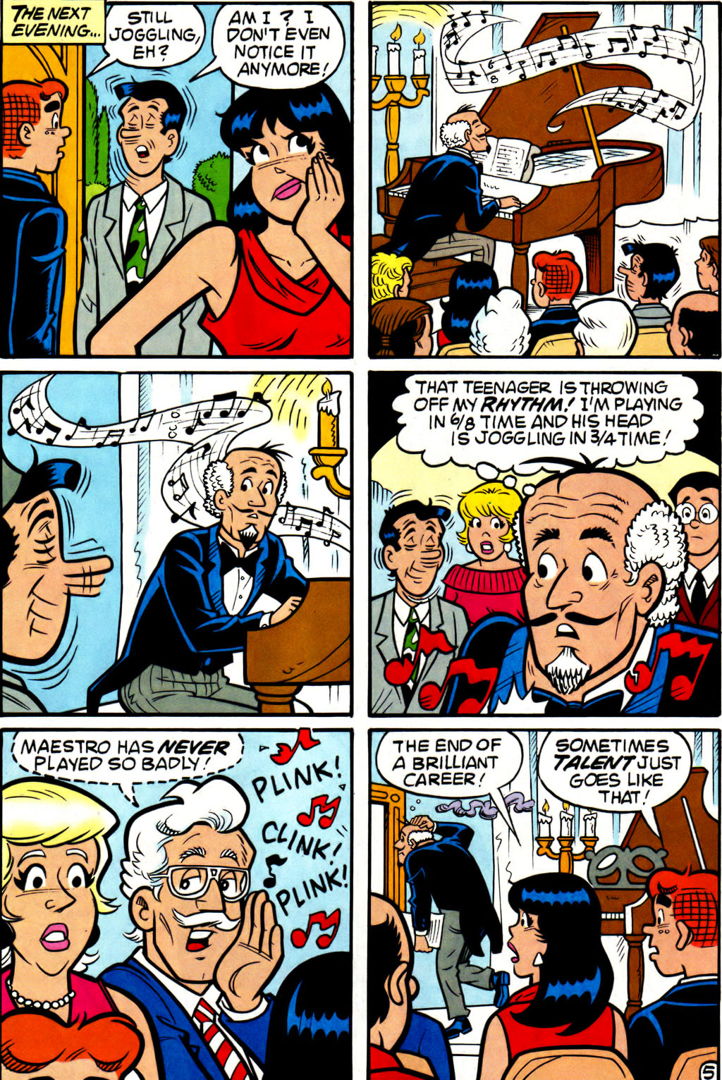 Read online Archie's Pal Jughead Comics comic -  Issue #151 - 6