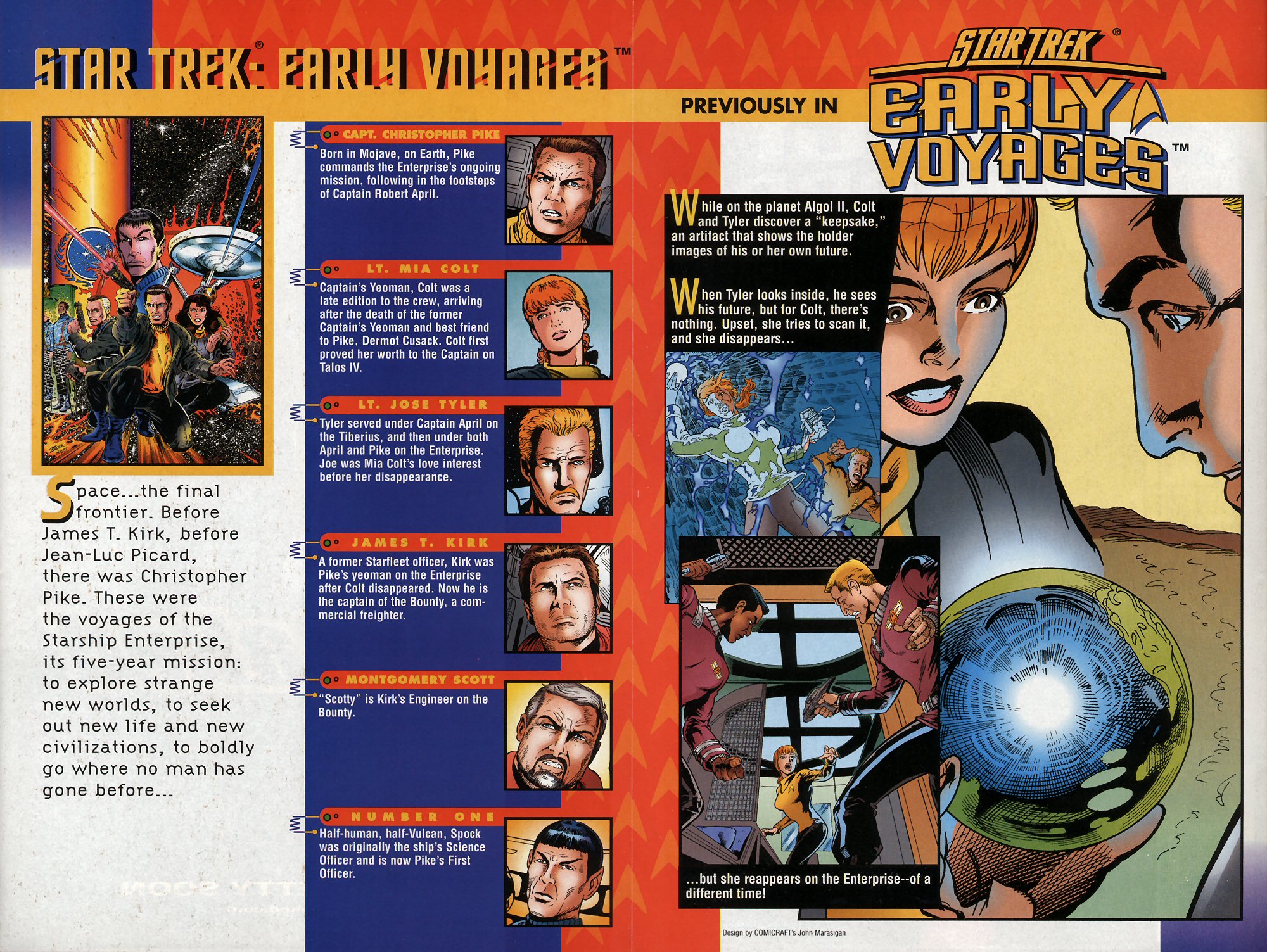 Read online Star Trek: Early Voyages comic -  Issue #13 - 3