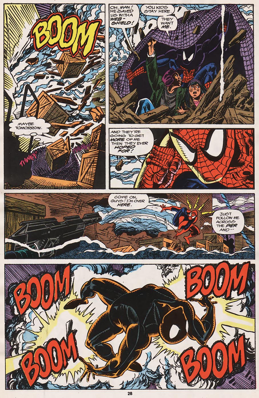 Read online Web of Spider-Man (1985) comic -  Issue #87 - 22