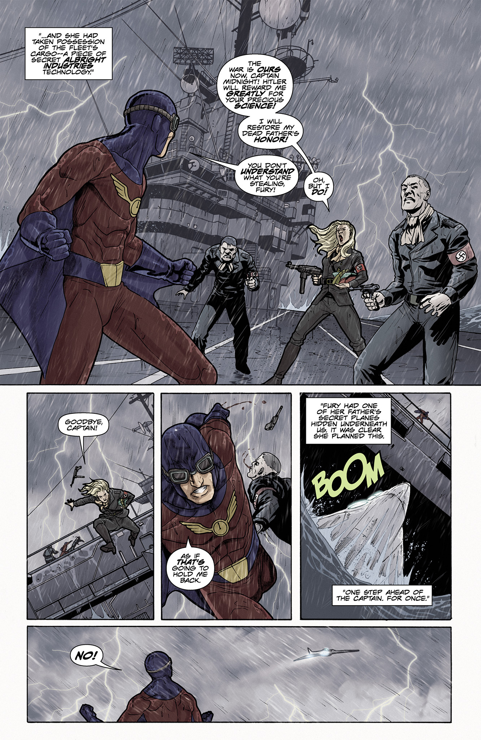 Read online Captain Midnight comic -  Issue #0 - 22