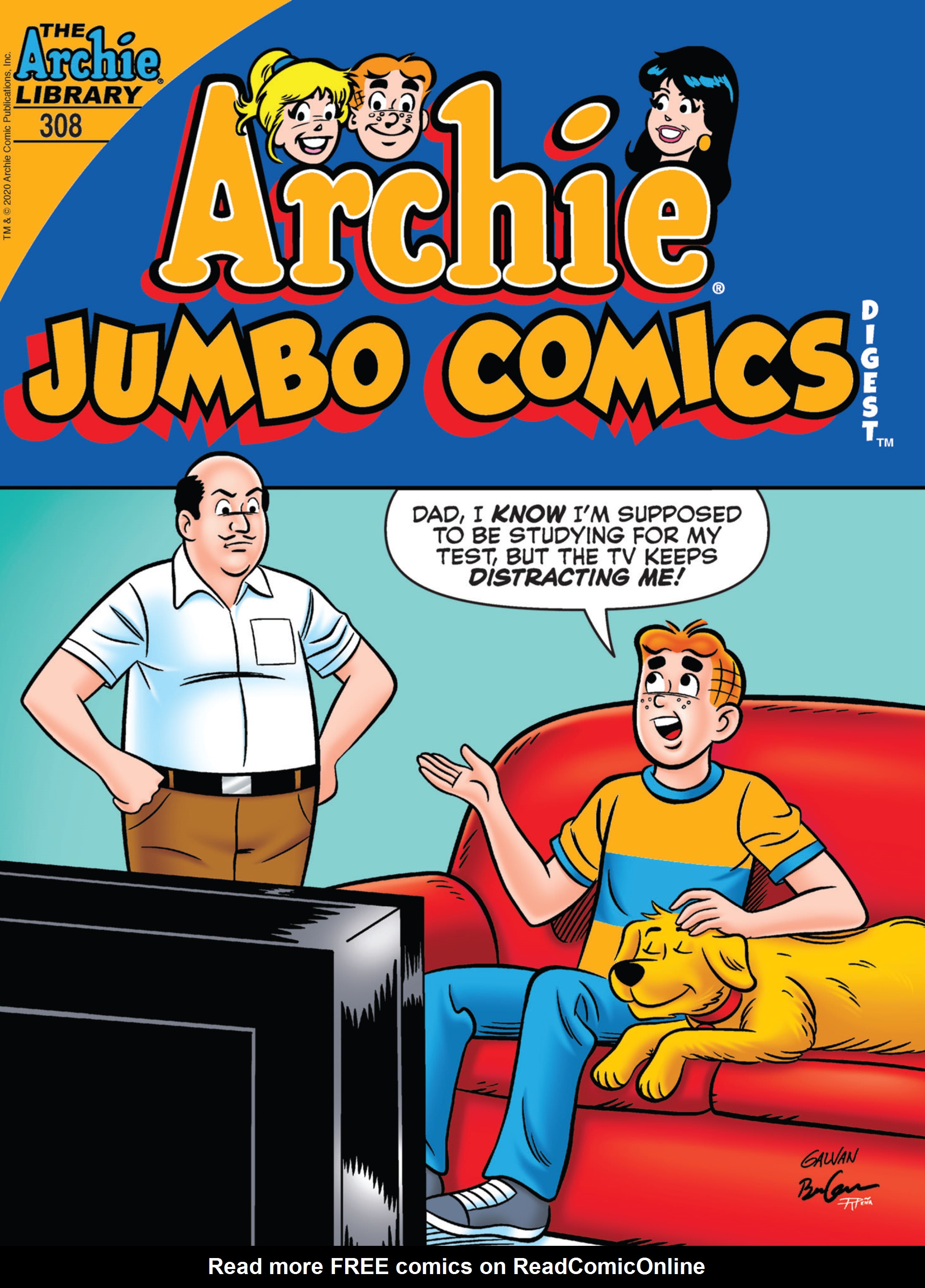 Read online Archie's Double Digest Magazine comic -  Issue #308 - 1