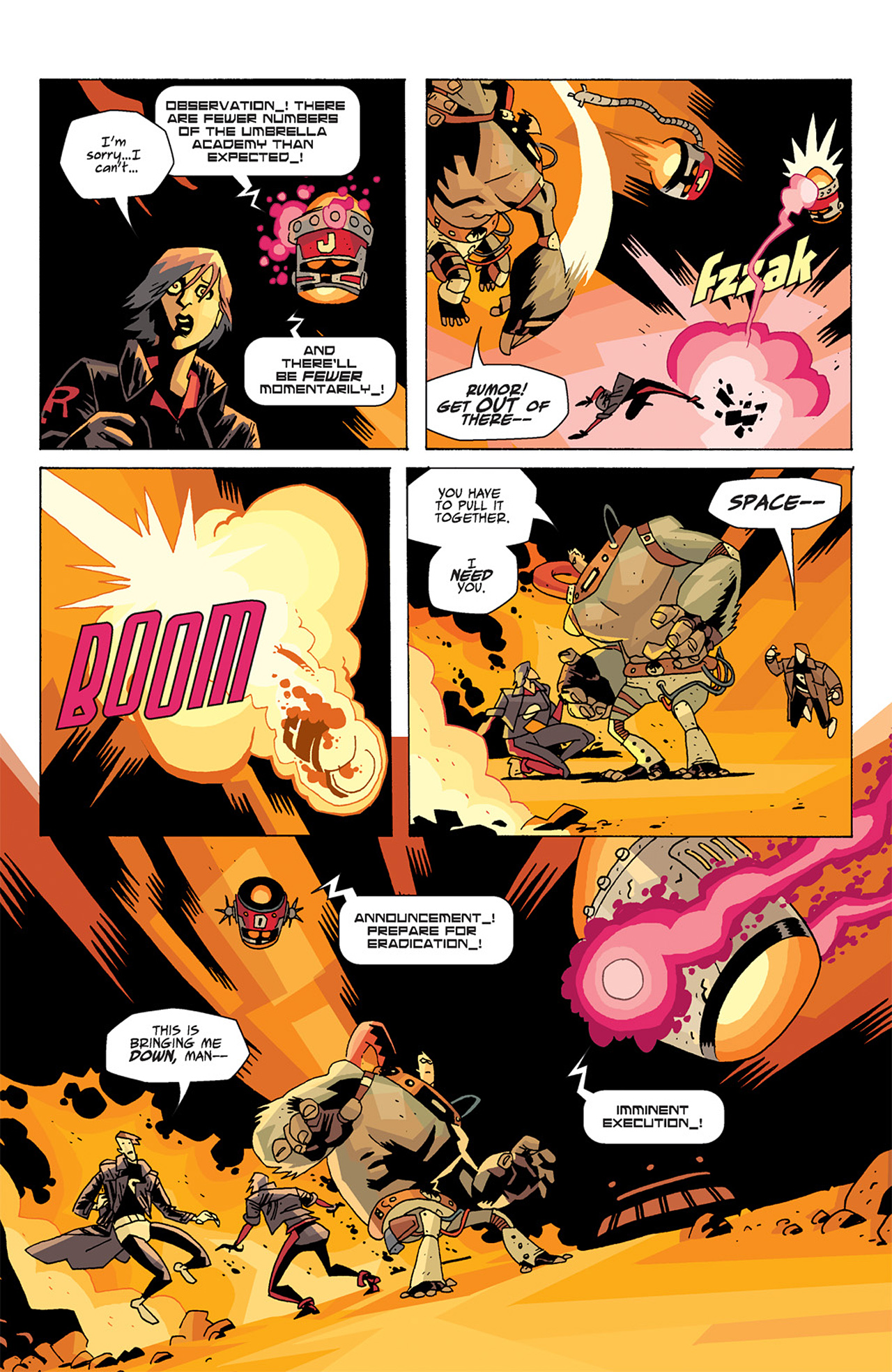 Read online The Umbrella Academy: Apocalypse Suite comic -  Issue #3 - 6